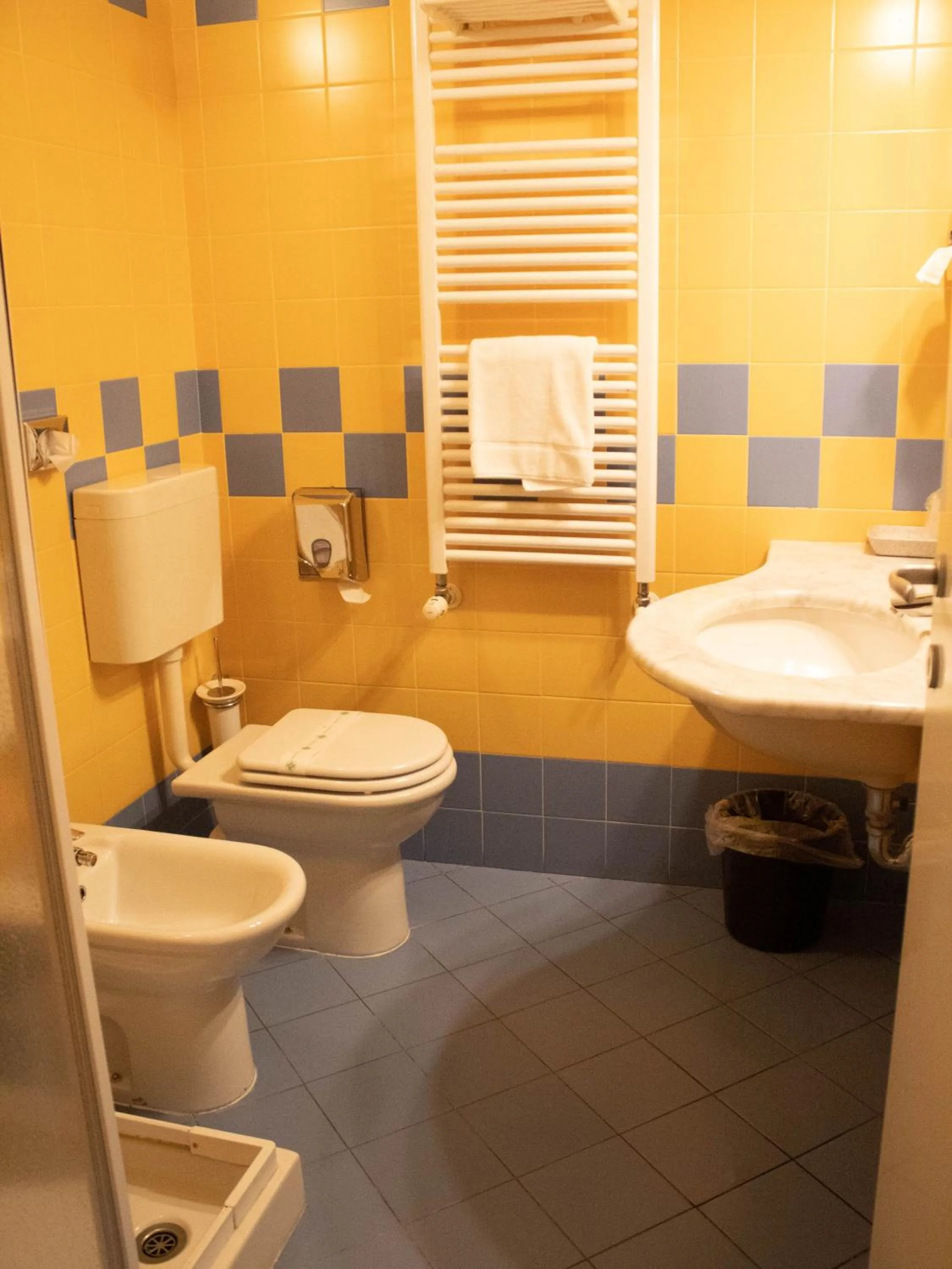 Shower in Hotel Motel Fiore