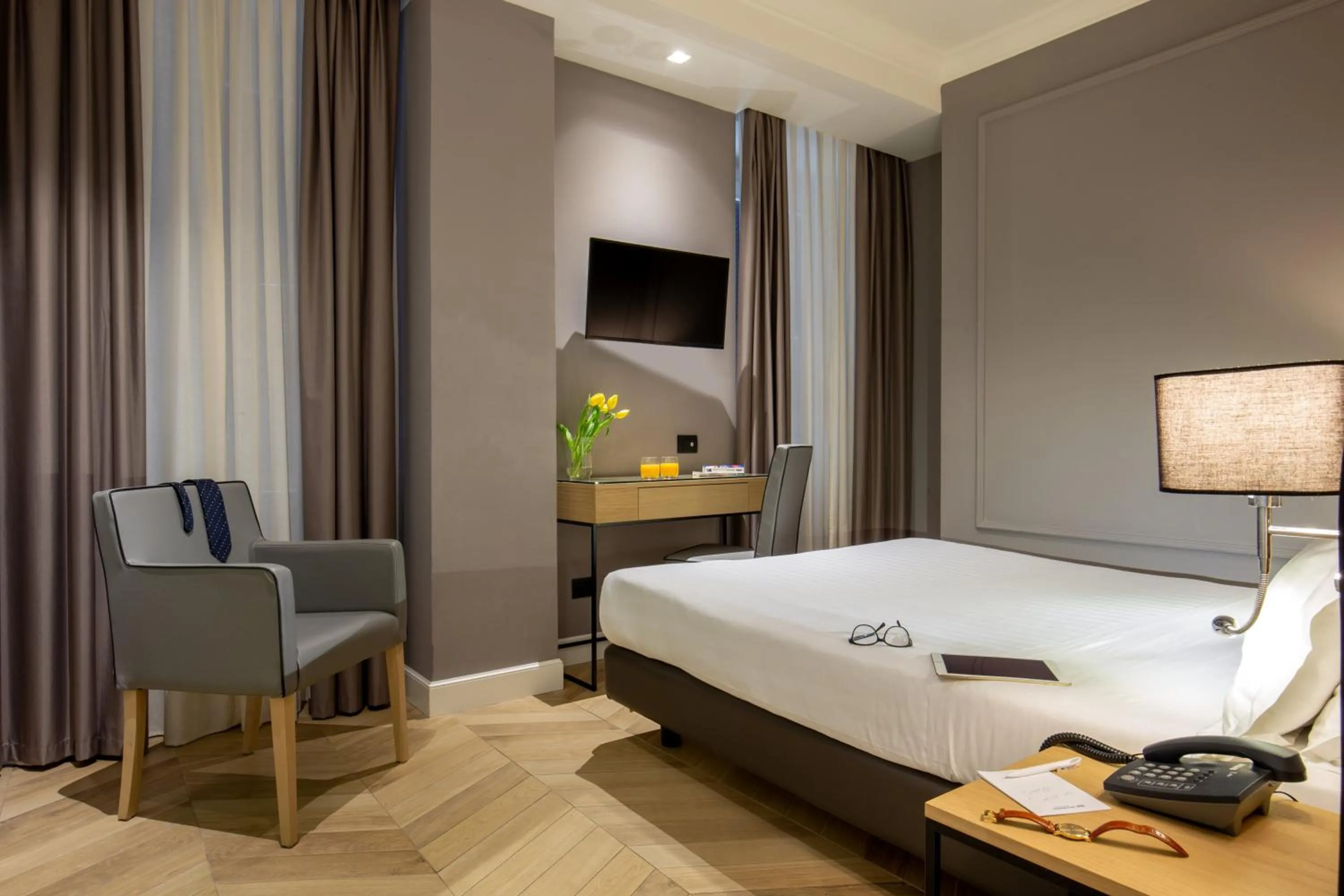 TV and multimedia, Bed in Best Western Hotel Astrid