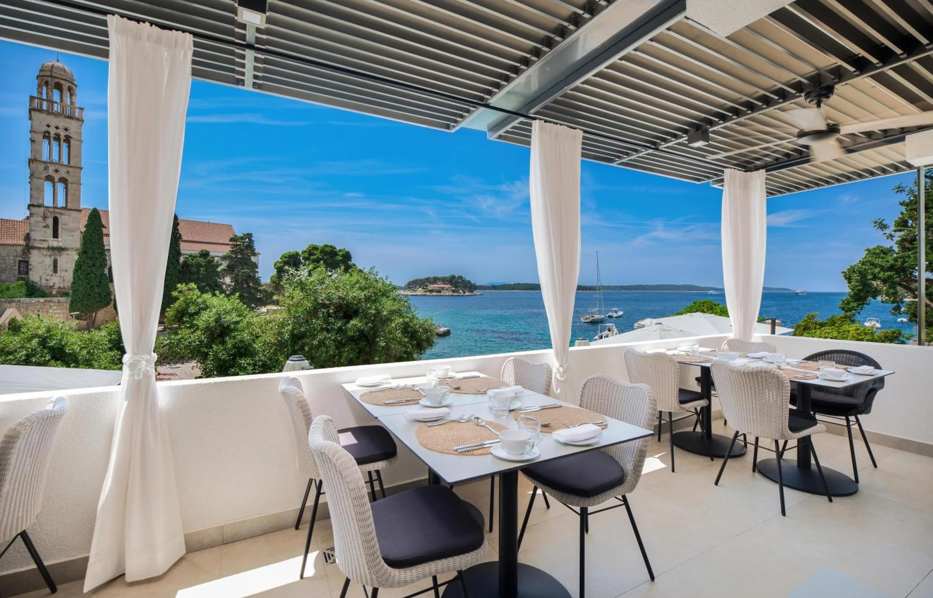 Property building in Beach Bay Hvar Hotel