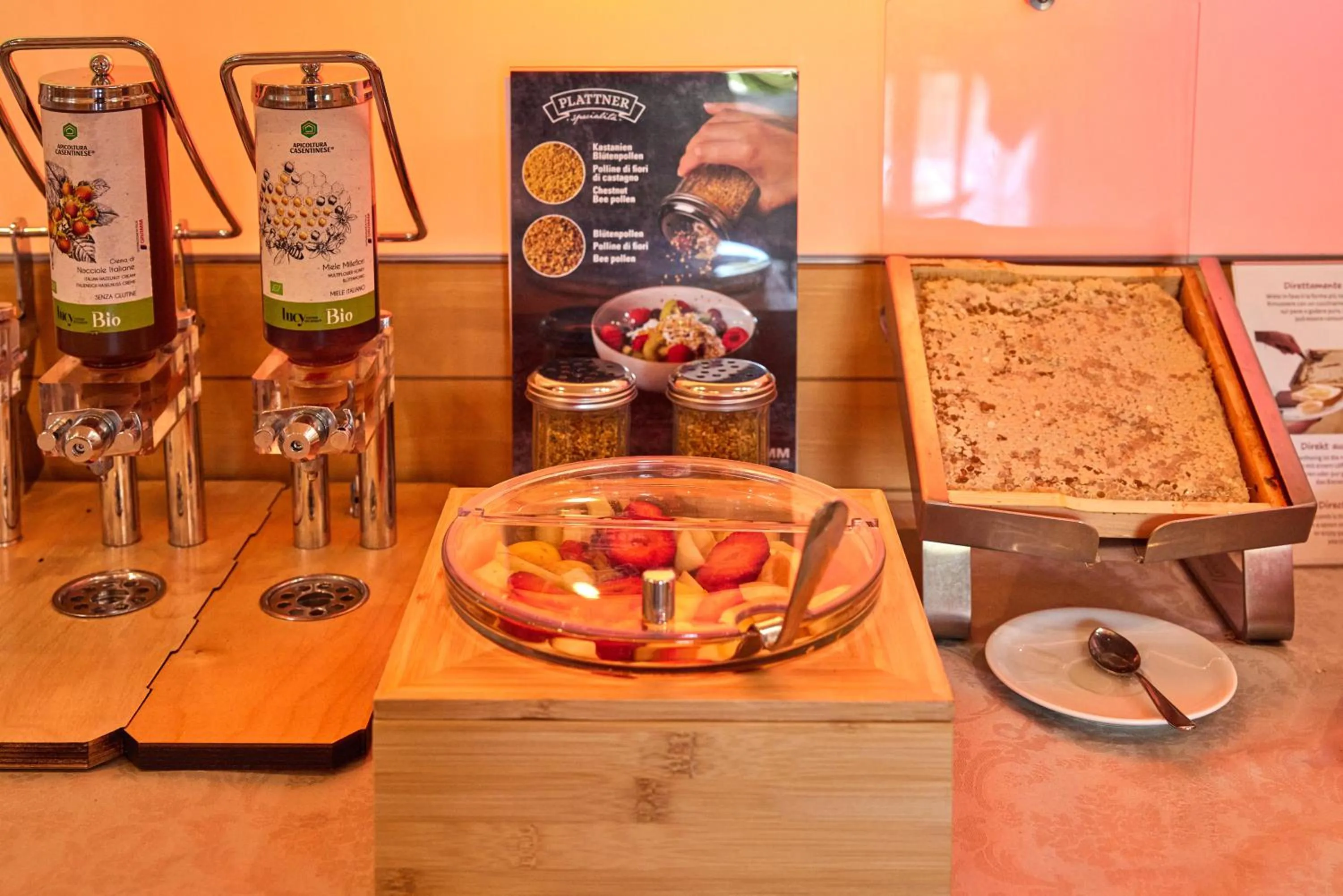 Continental breakfast in Eco Hotel Ariston