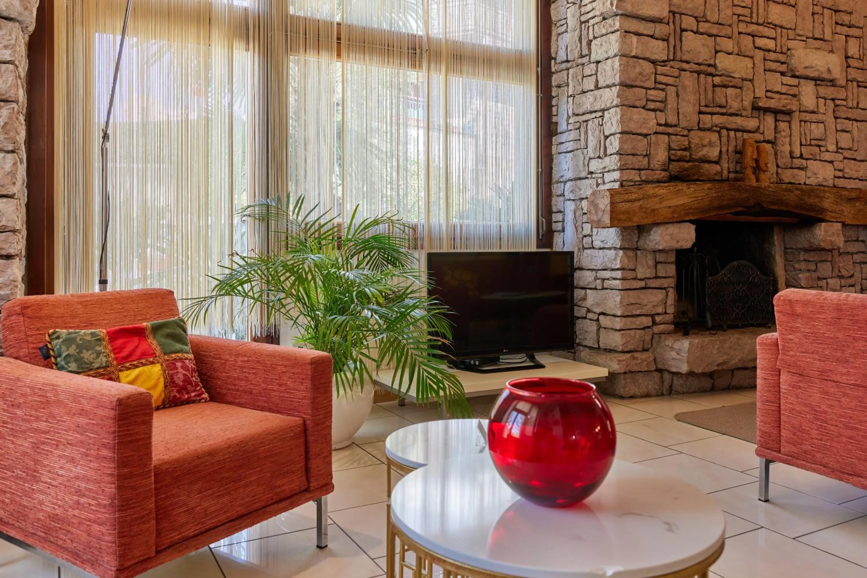 Living room in Eco Hotel Ariston