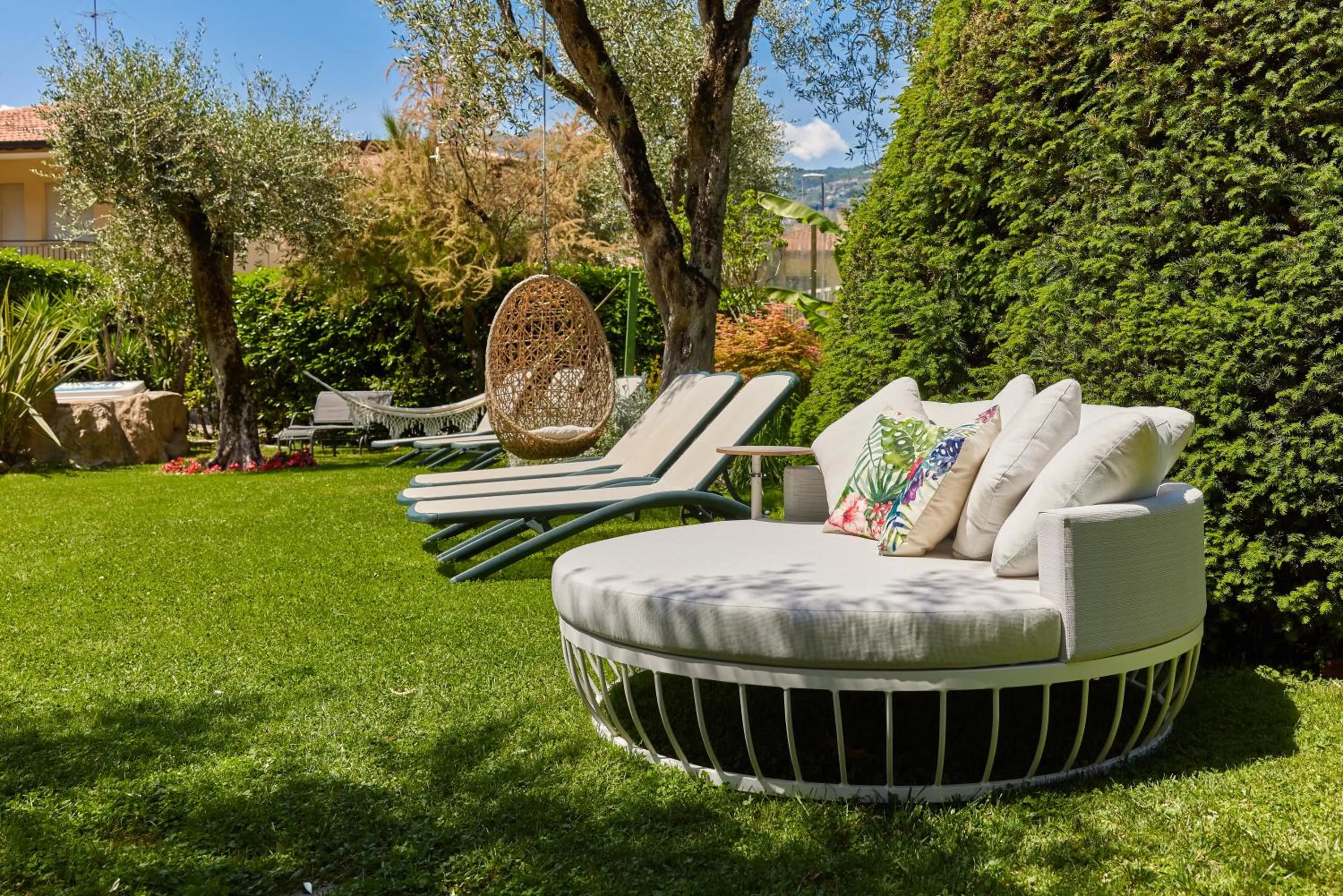 Garden in Eco Hotel Ariston