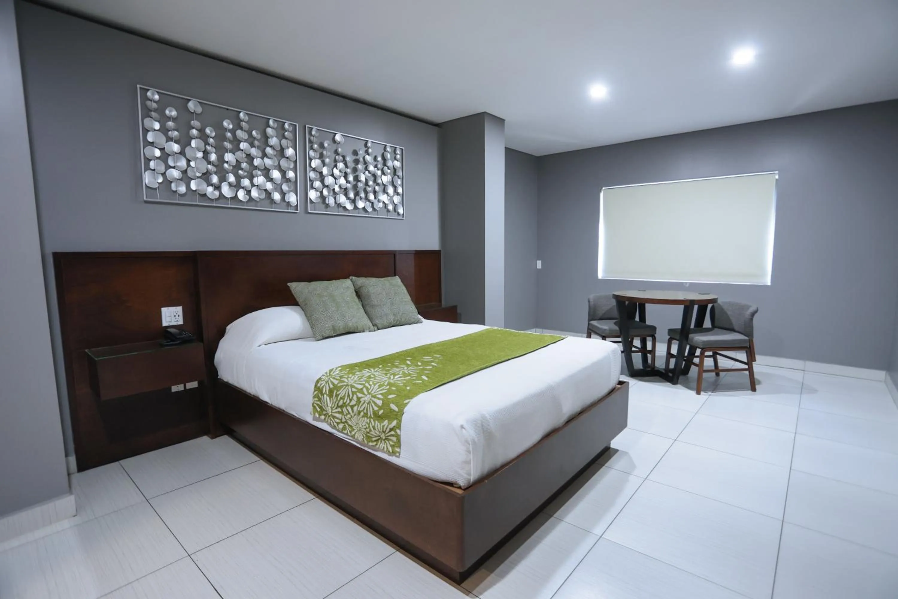 Bed in Hotel Aqua Rio