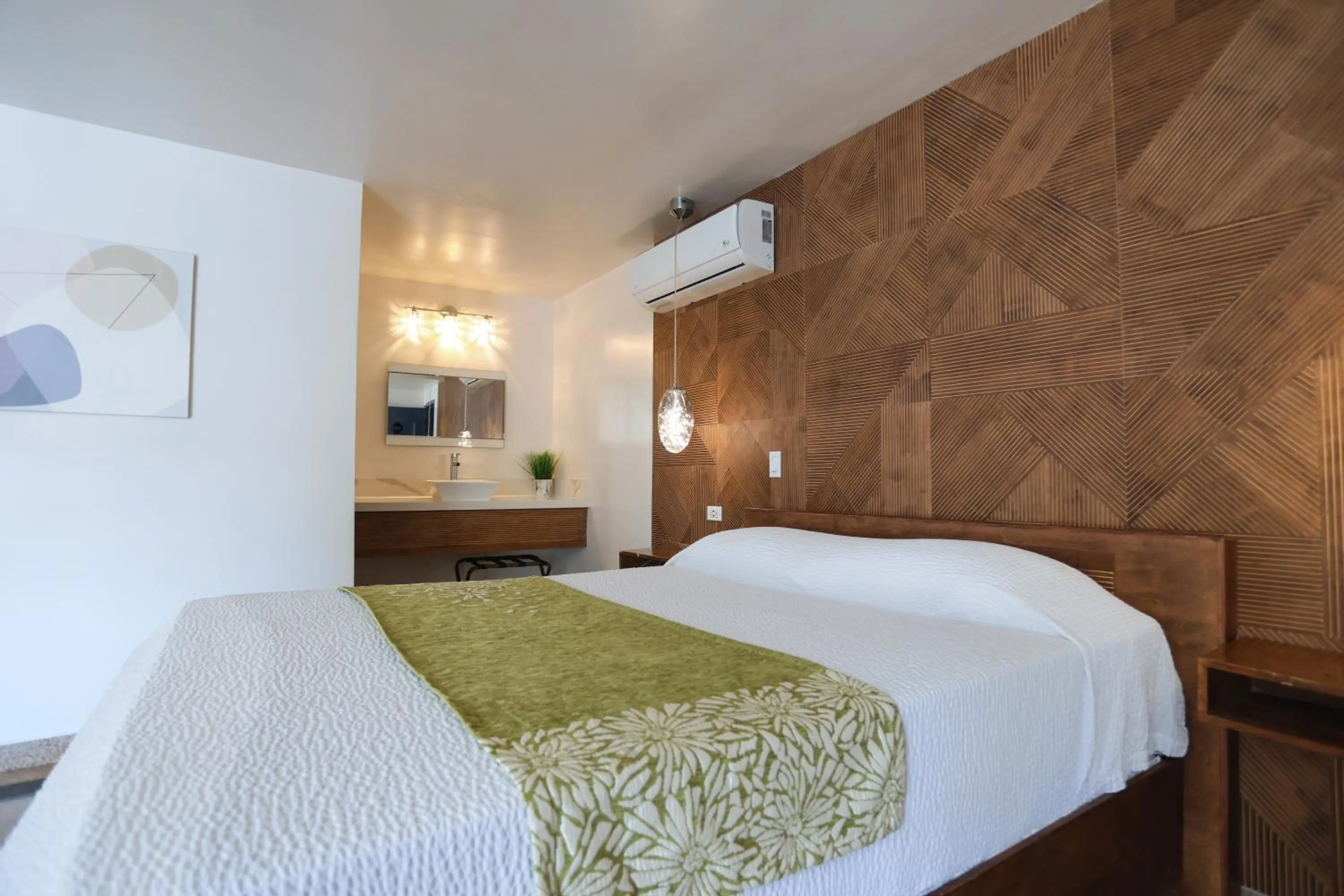 Bed in Hotel Aqua Rio