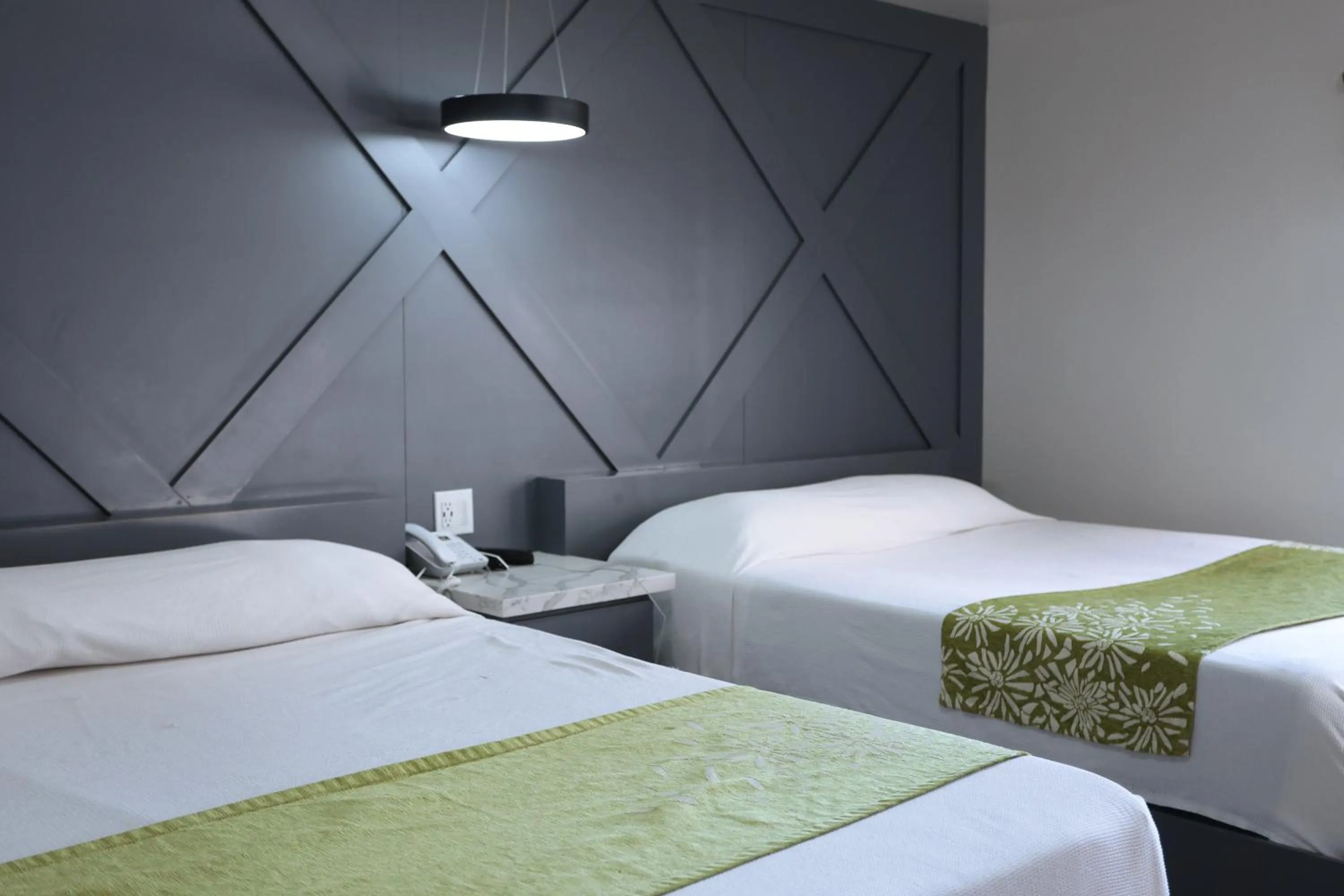 Bed in Hotel Aqua Rio