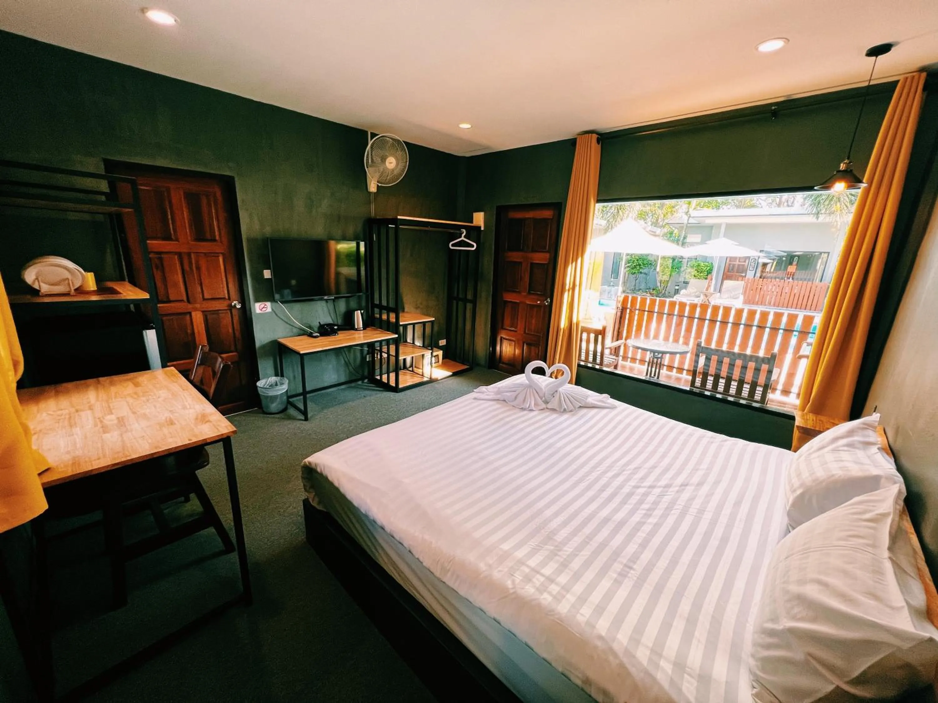 Bed in ViVi Hotel Resort