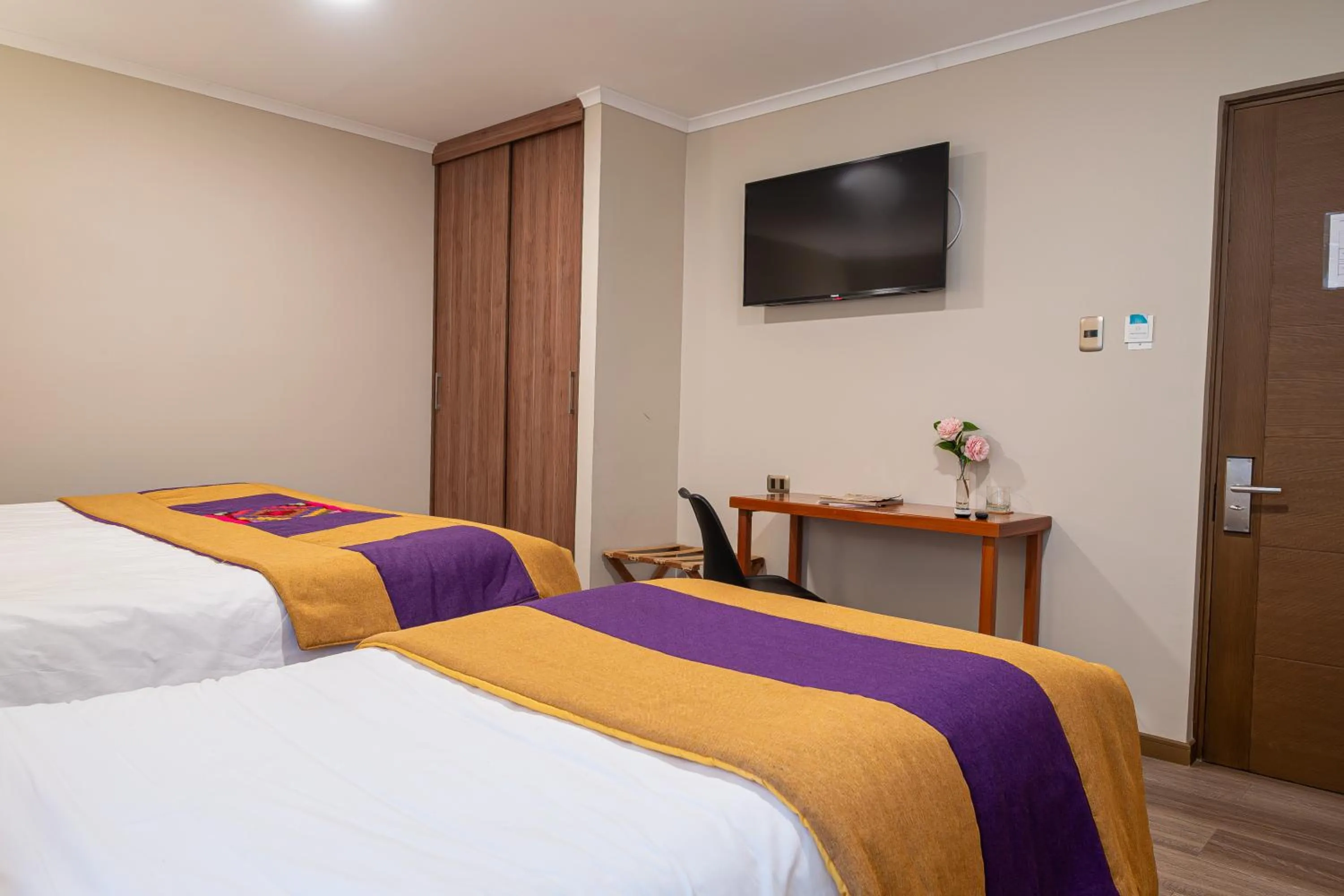 Bed in Hotel Madero Talca