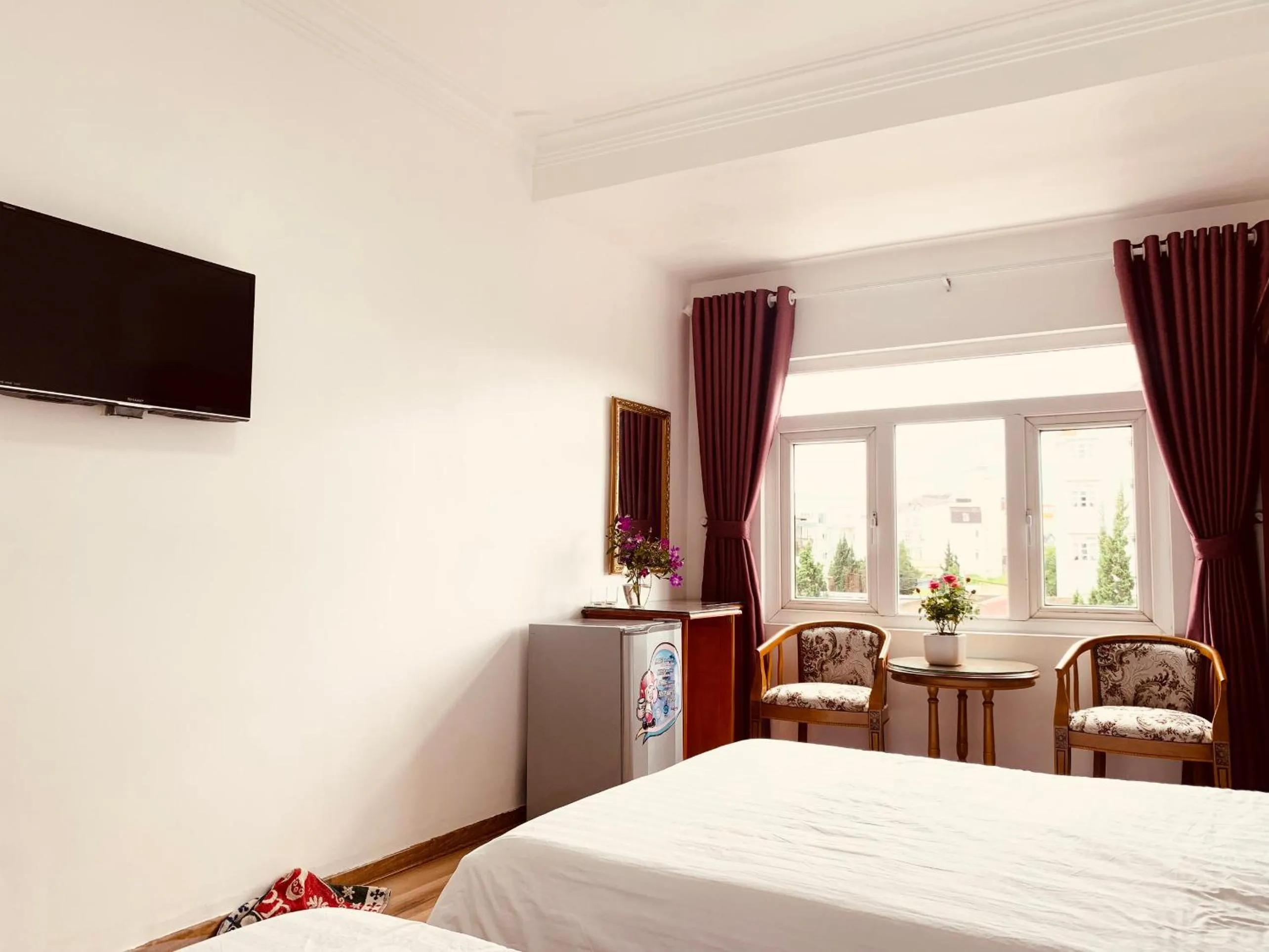 Bed in Khách sạn Nam Ngọc Đà Lạt