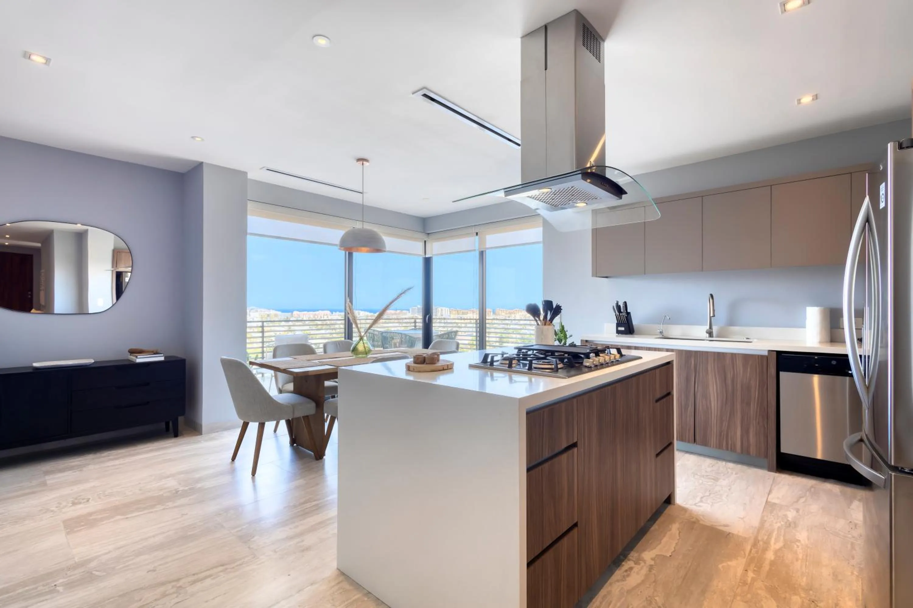 Kitchen or kitchenette in Lumina at Cardinal Cabo San Lucas