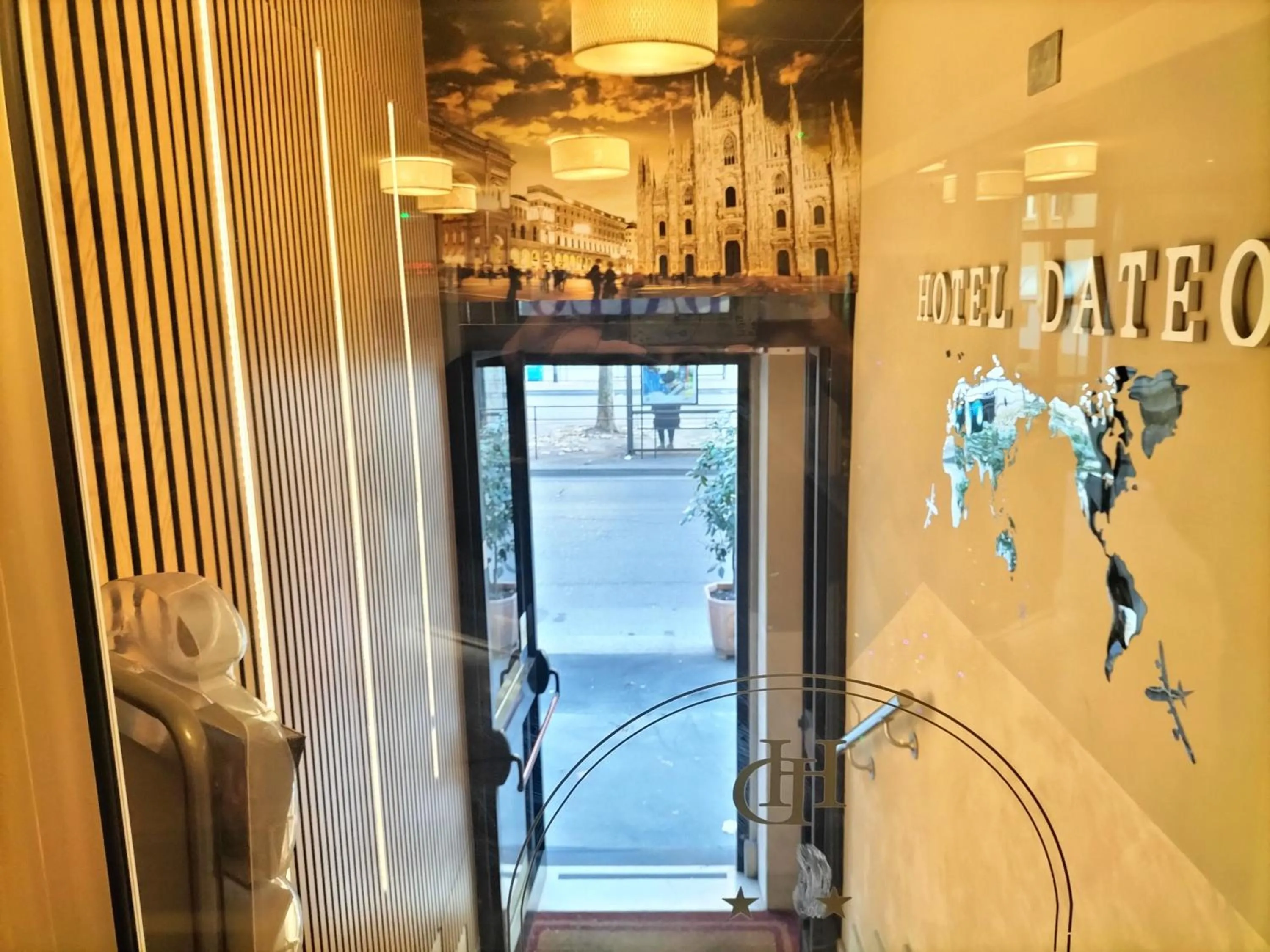 Facade/entrance in Hotel MM Dateo