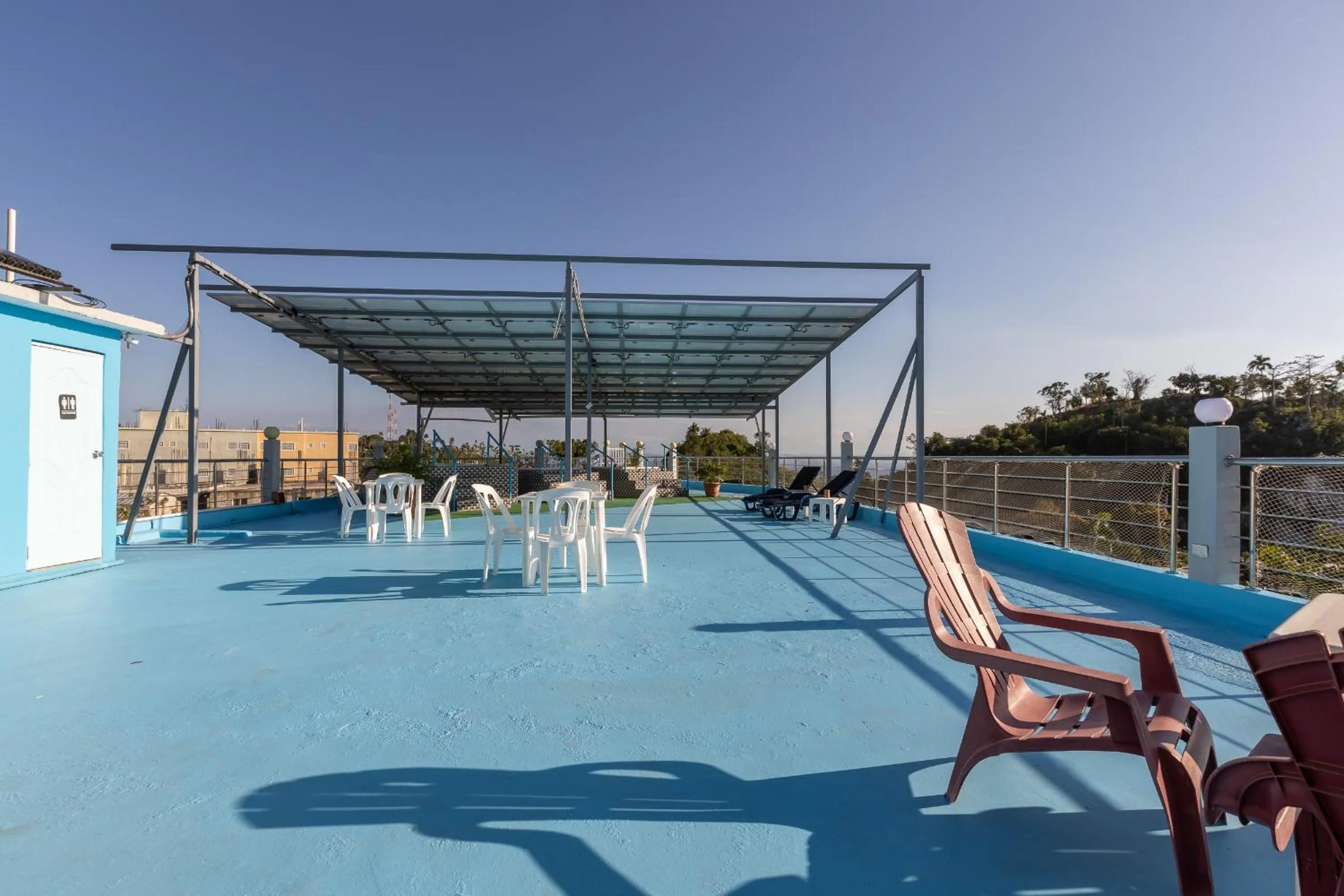 Balcony/Terrace in EDMA APARTAHOTEL