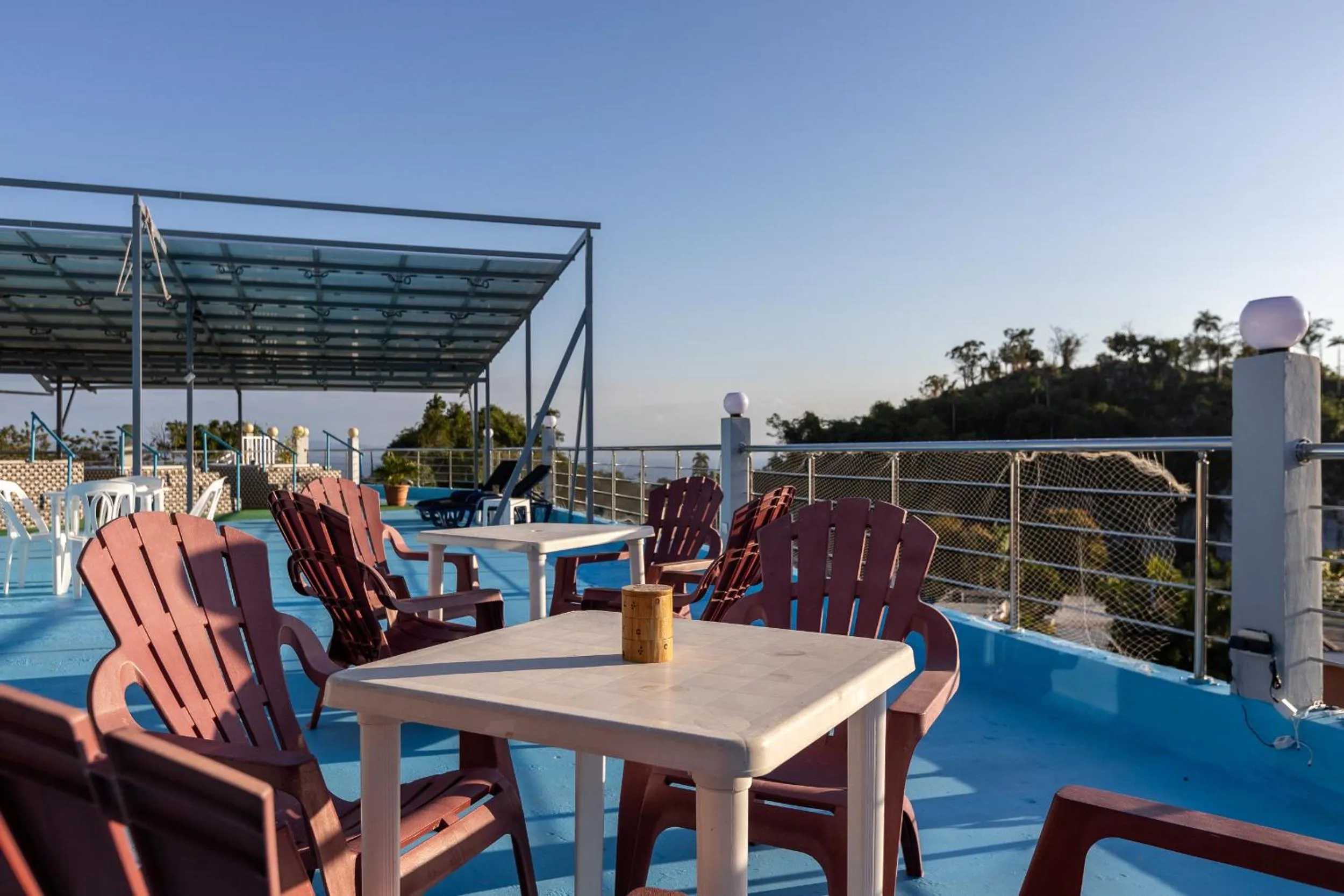 City view in EDMA APARTAHOTEL