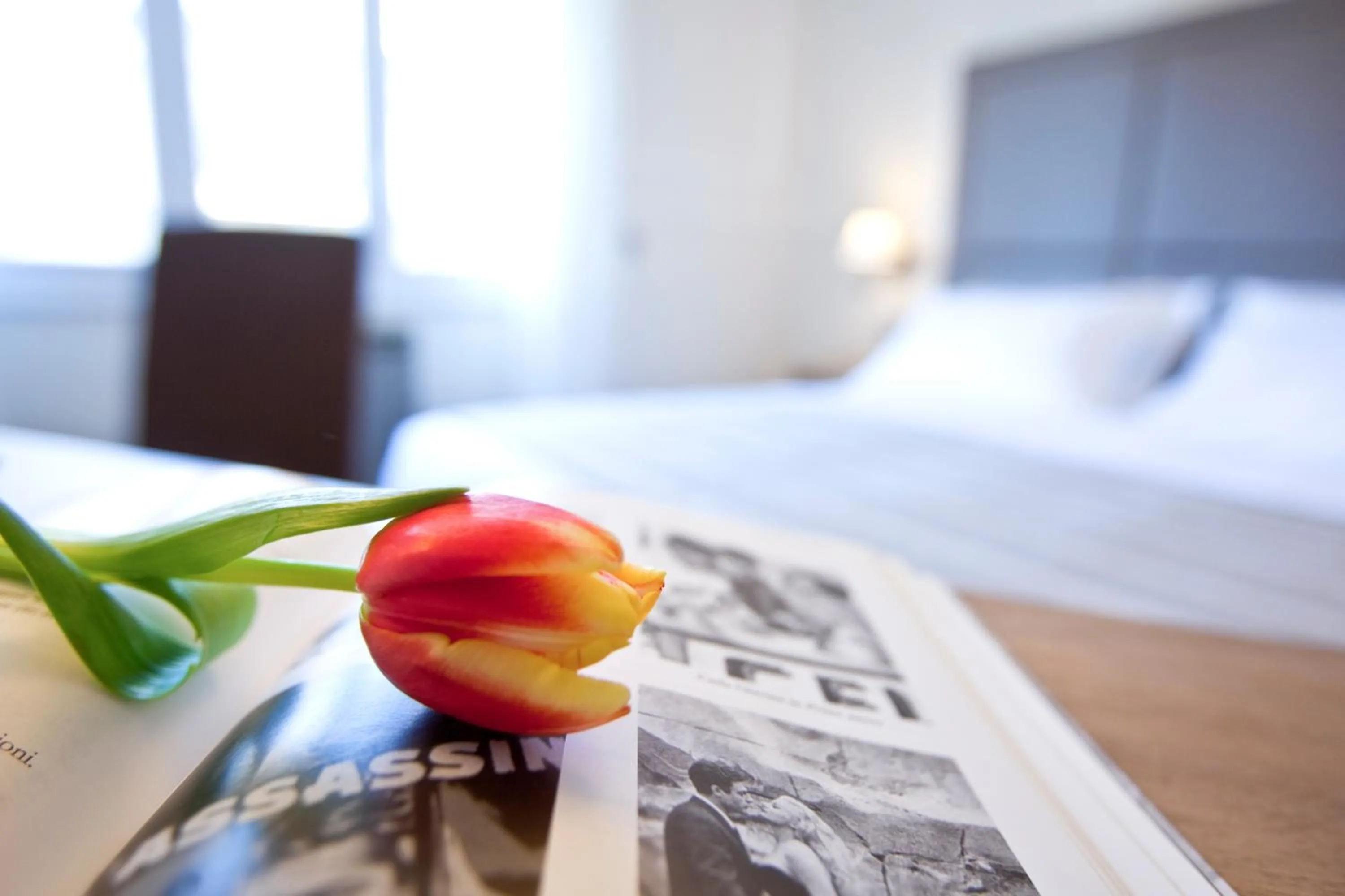 Decorative detail, Bed in Seven Suites