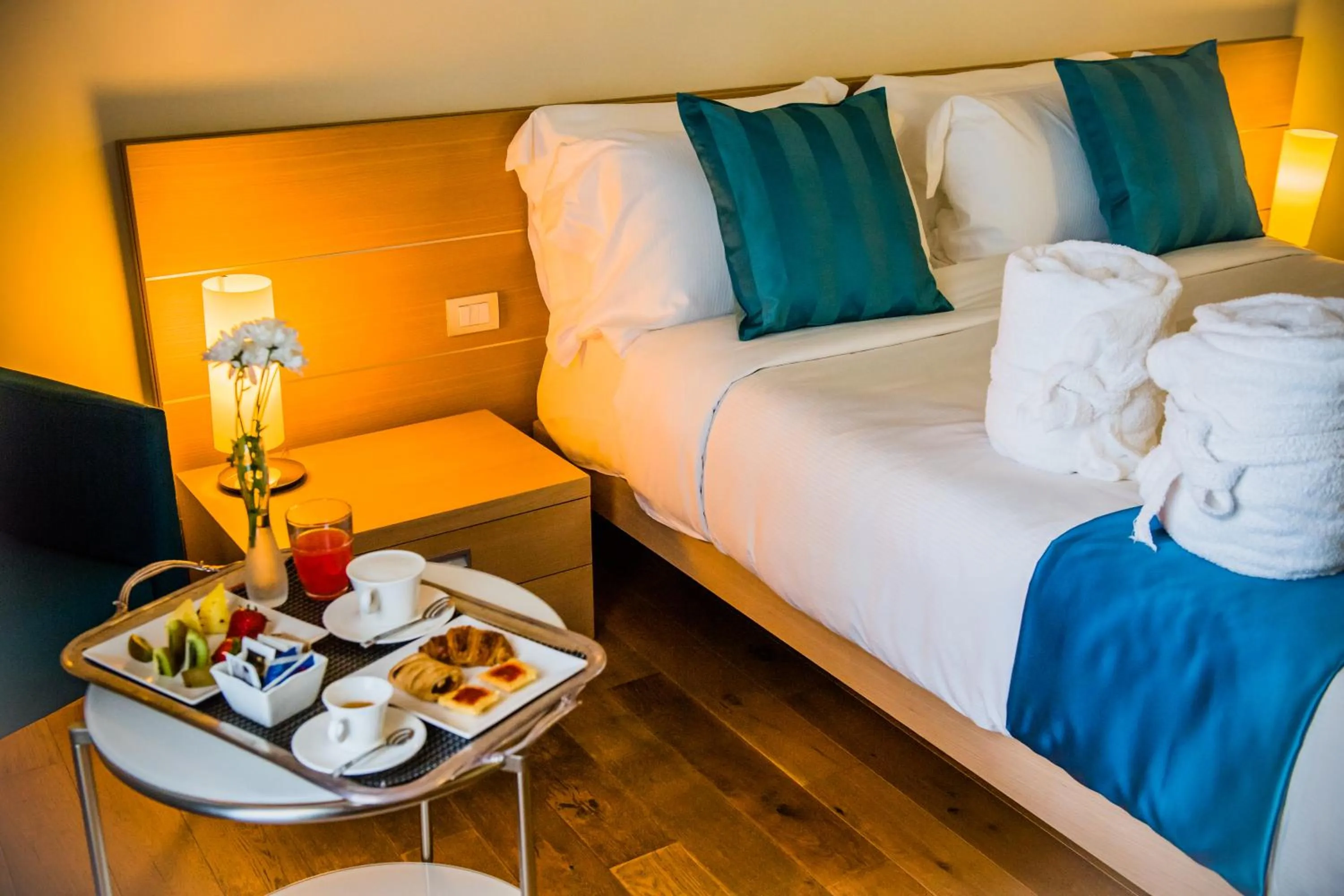 Bed in PHI Park Hotel Alcione