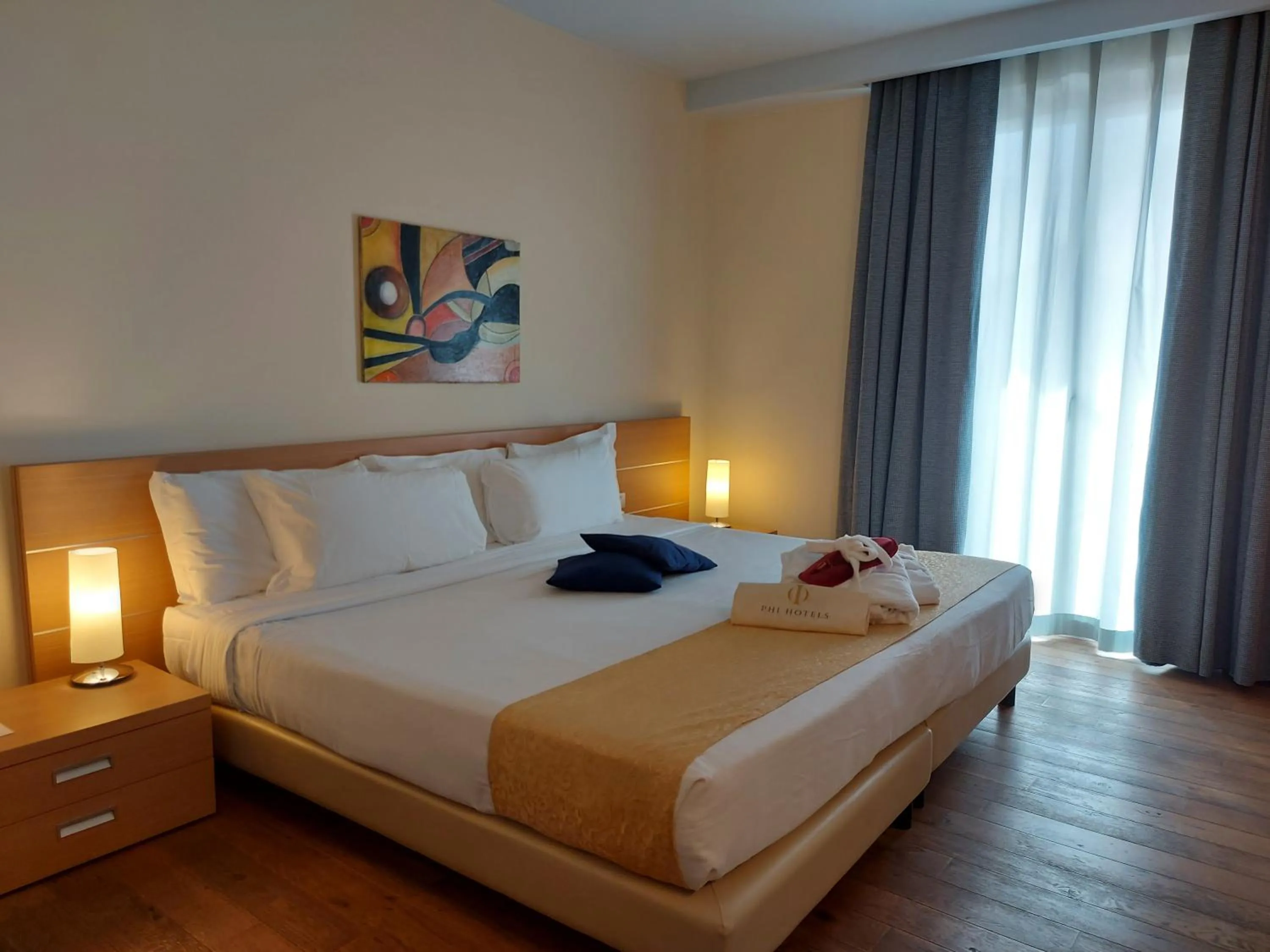 Bedroom in PHI Park Hotel Alcione