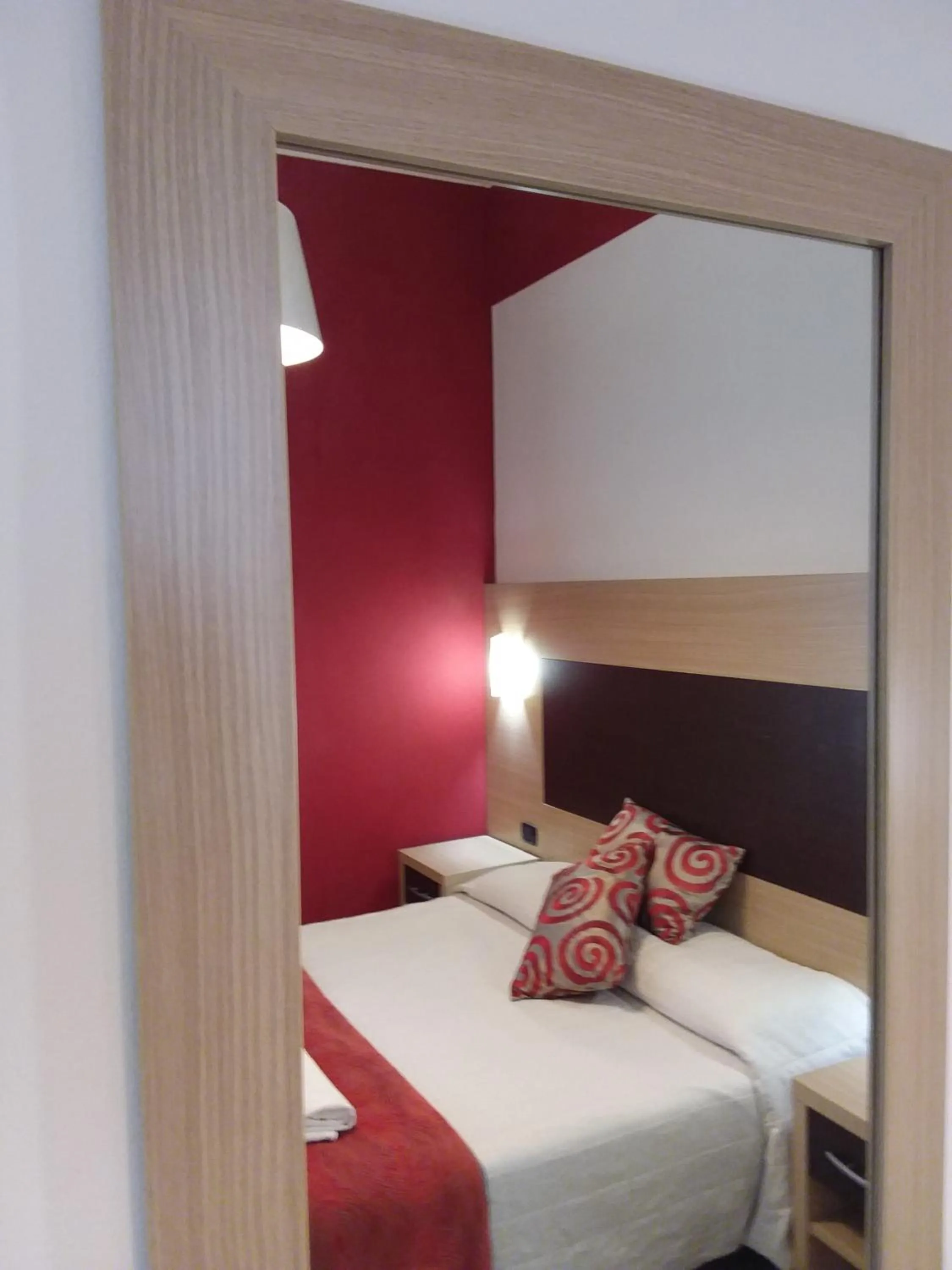 View (from property/room), Bed in Hotel Playa