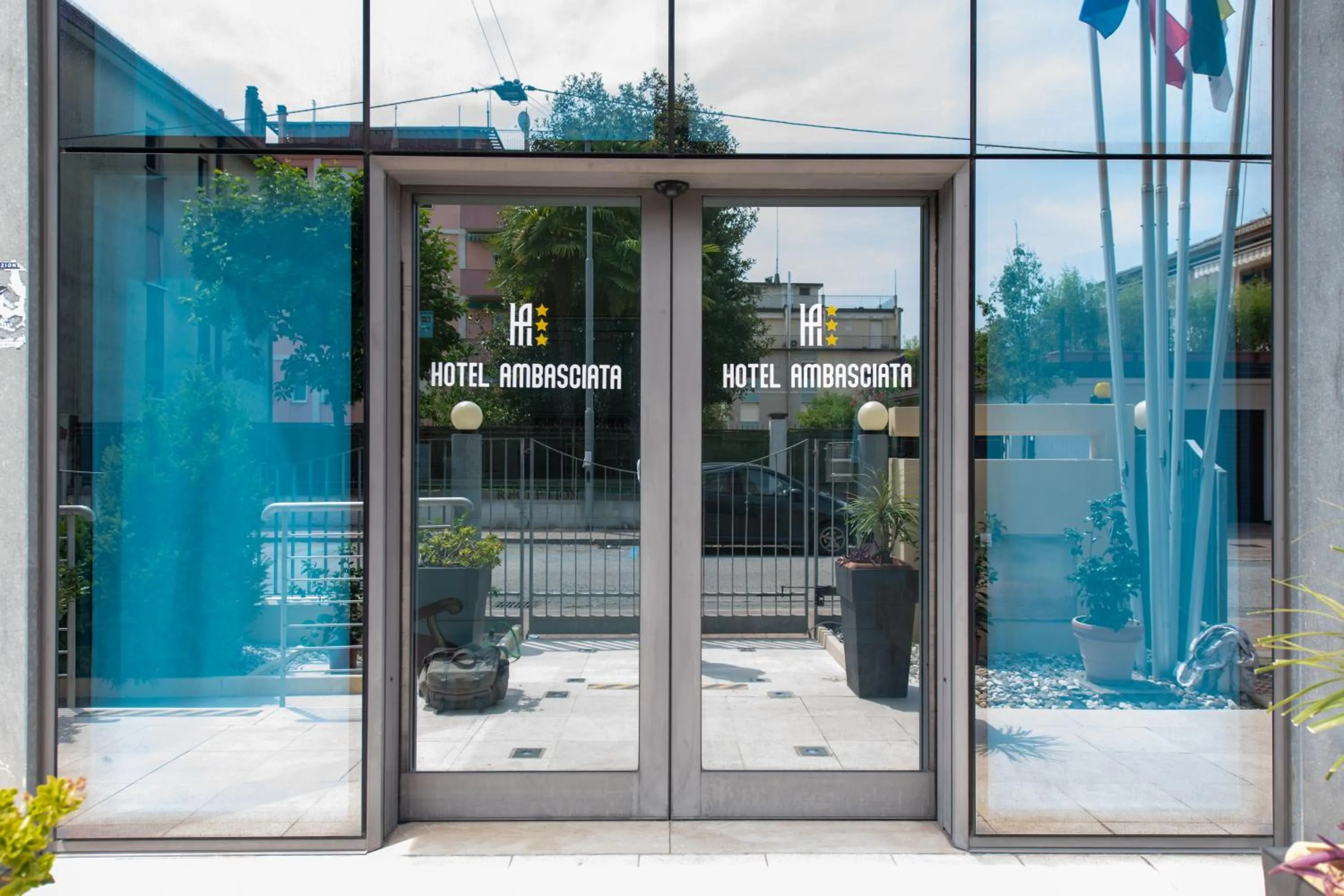 Facade/entrance in Hotel Ambasciata Venice - Atika & Atif