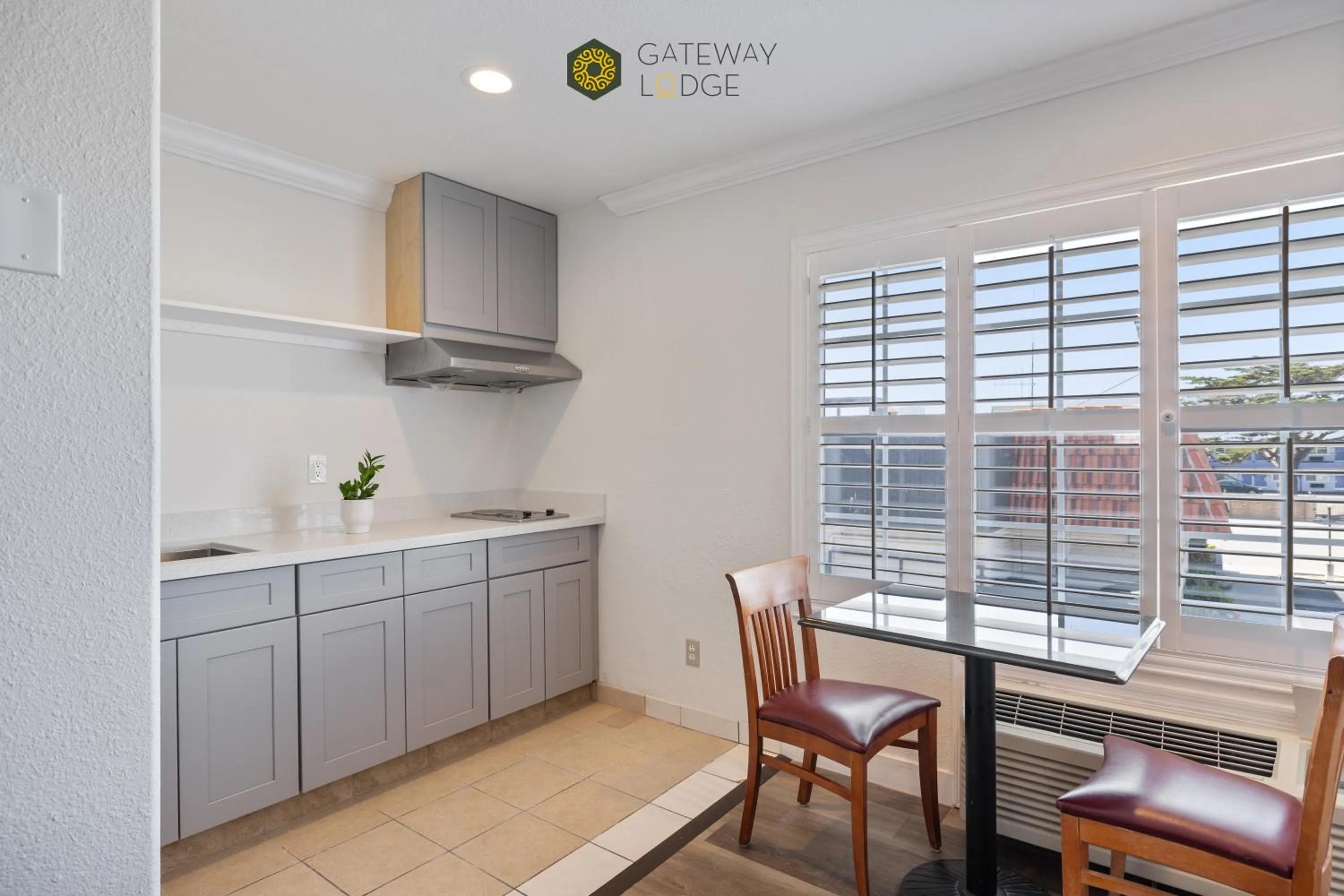 Kitchen or kitchenette in Gateway Lodge