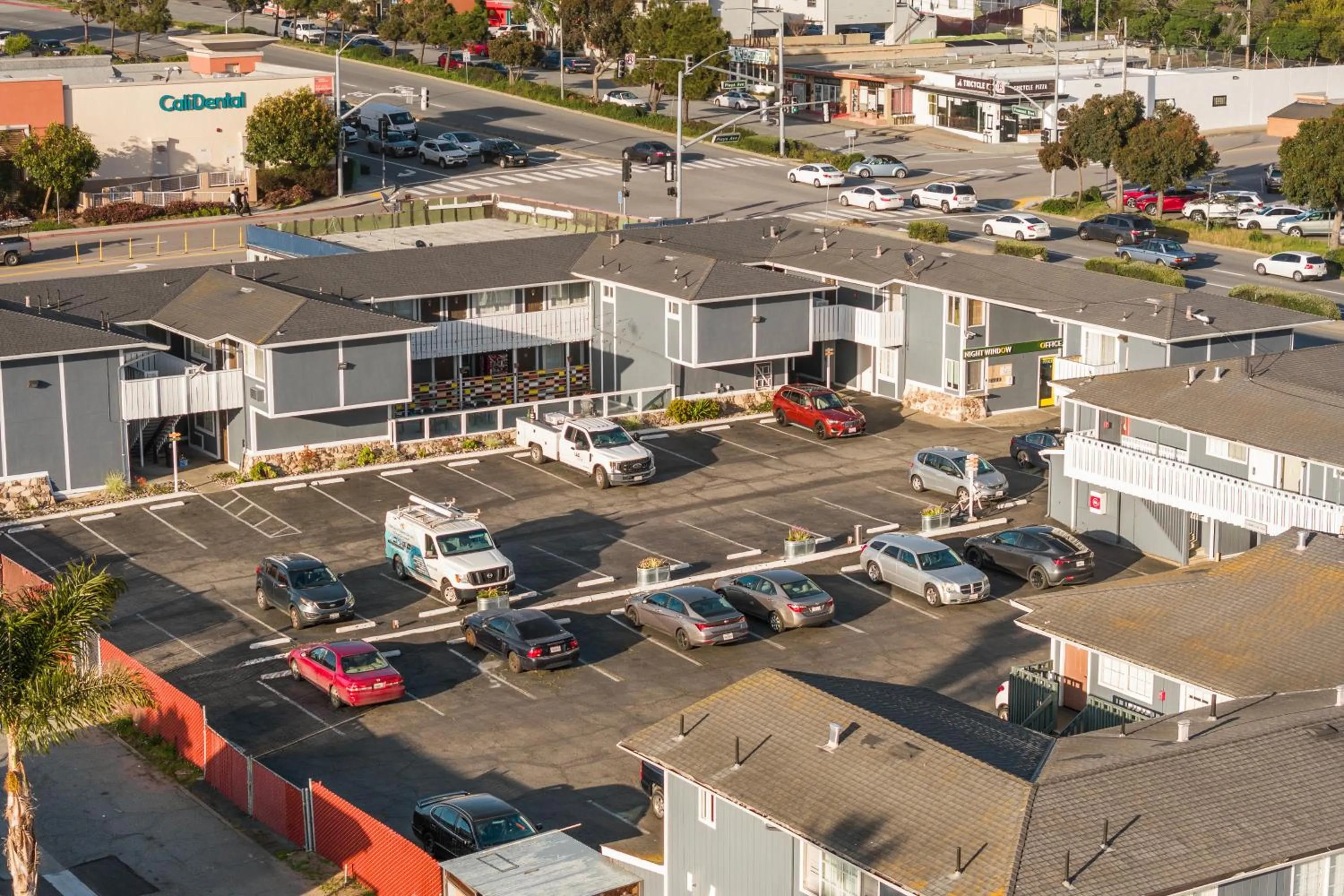 Bird's eye view in Gateway Lodge