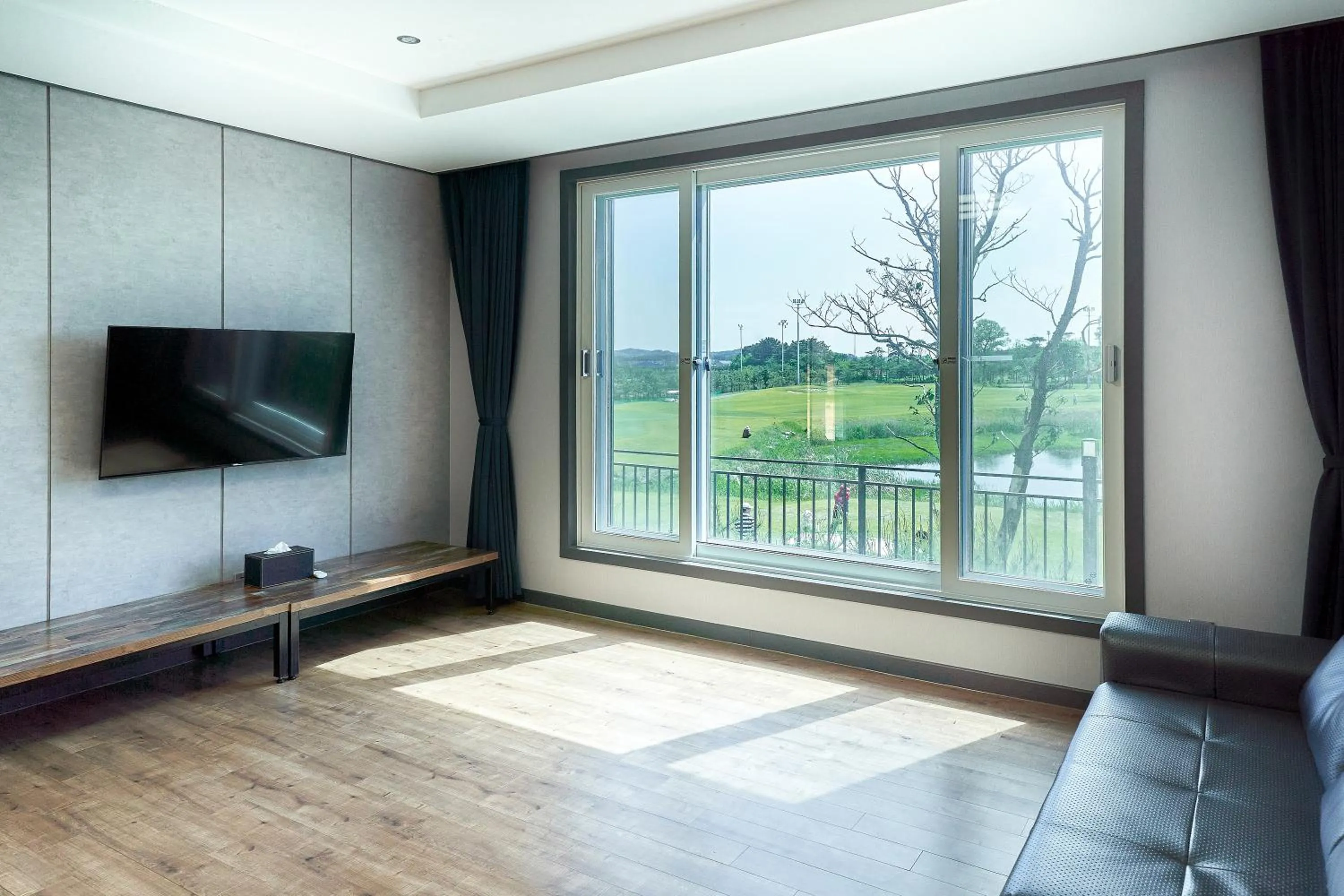 Garden view in SN Hotel Daecheon