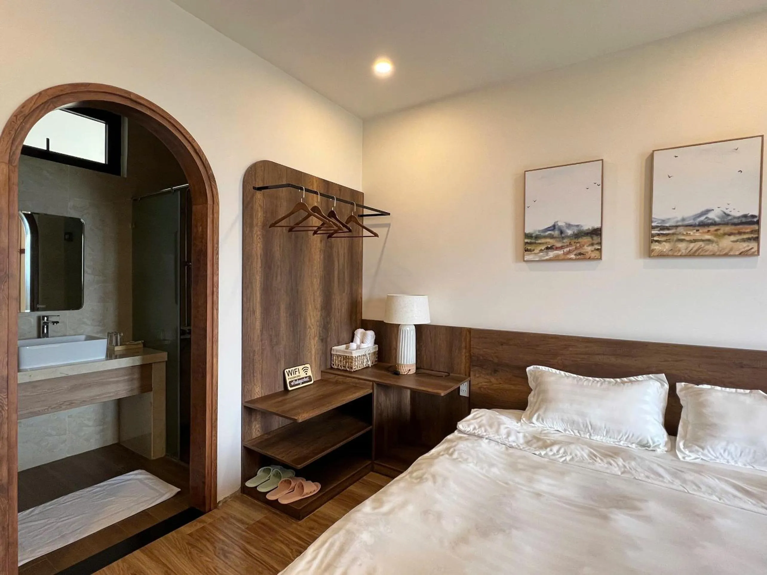 Bed in Đá Góc Nhà Boutique Hotel