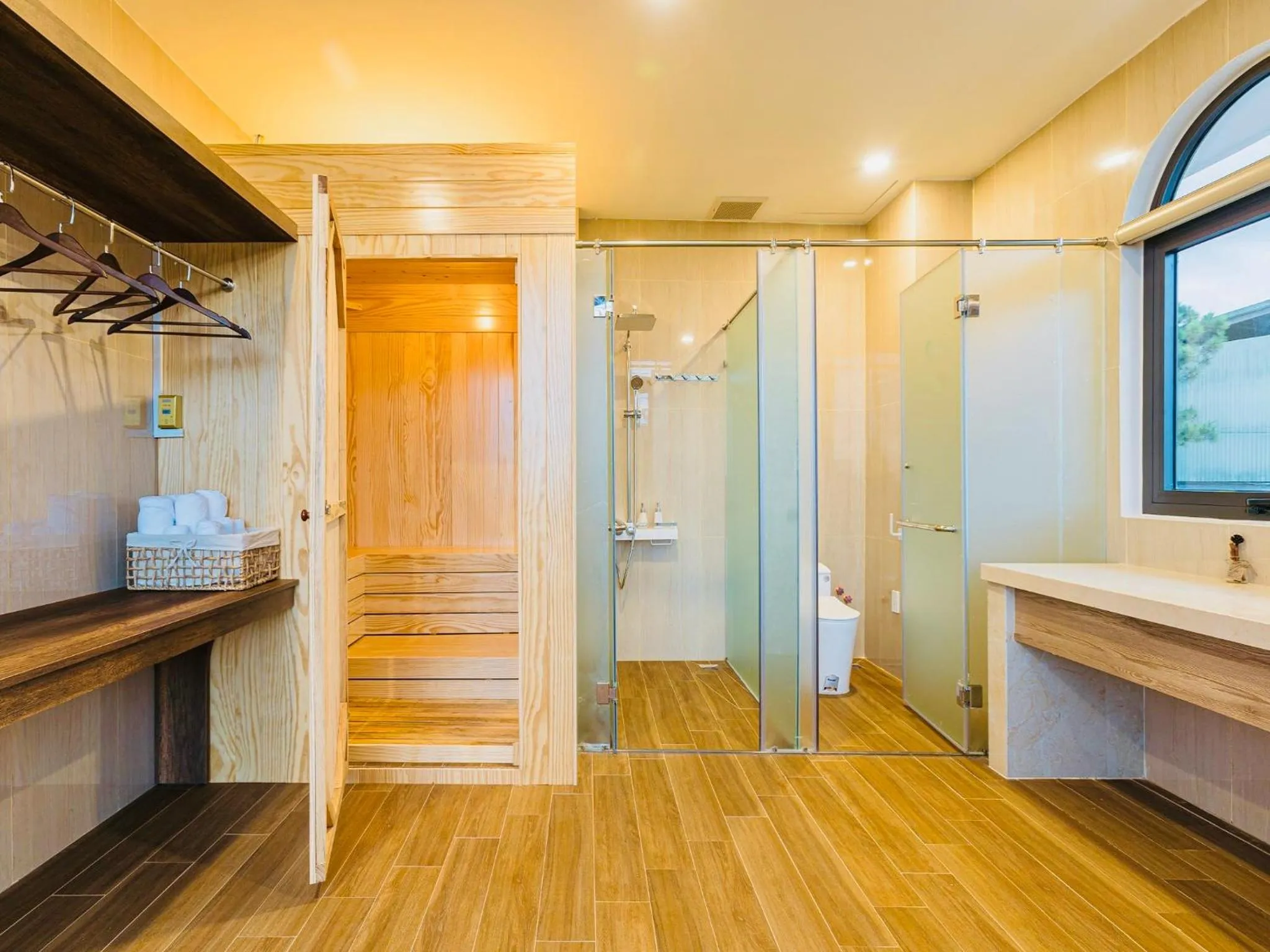 Shower in Đá Góc Nhà Boutique Hotel