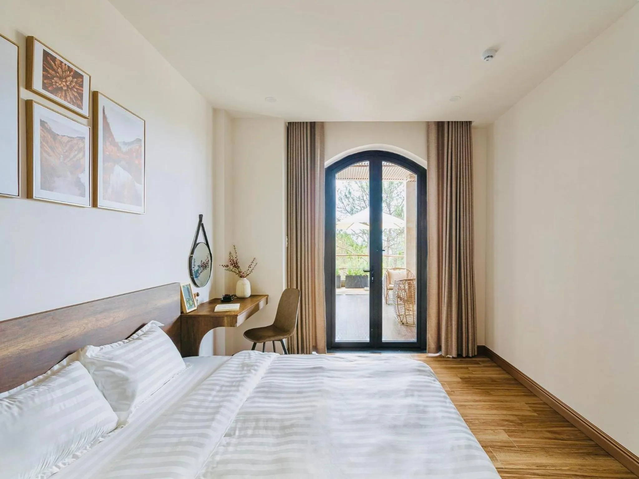 Bed in Đá Góc Nhà Boutique Hotel