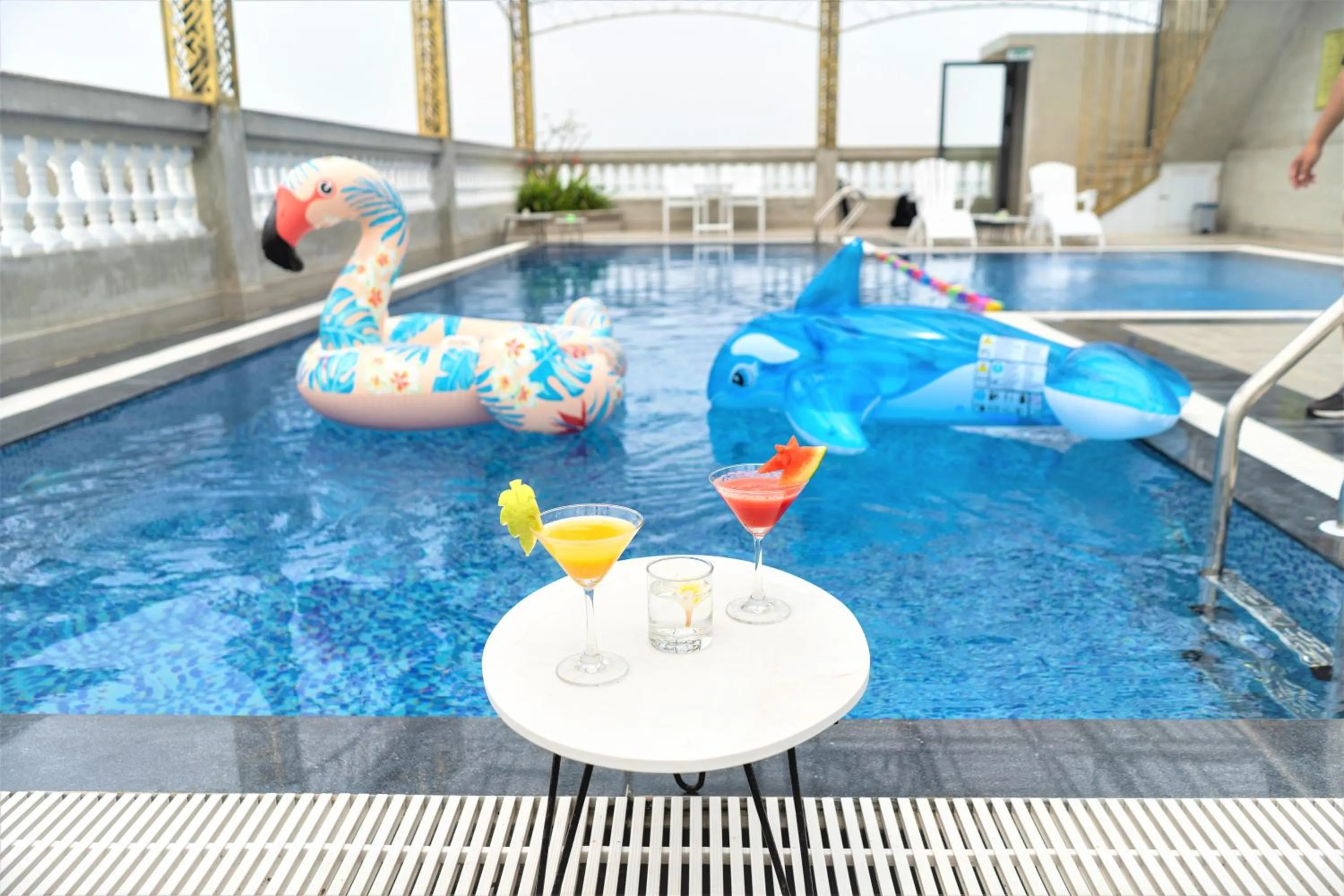 Swimming pool in Pearl Beach Hotel Quy Nhon