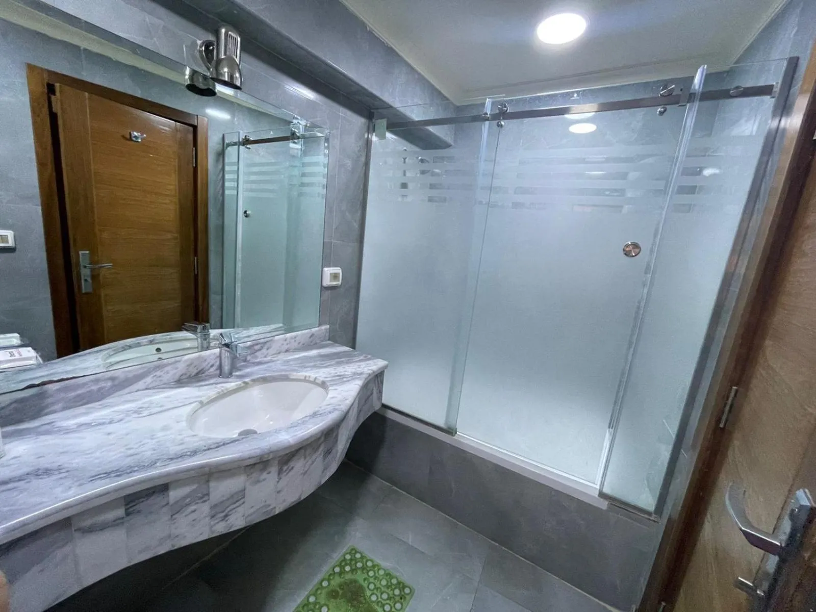 Bed in Amazing sea view Penthouse Apartment in Pyramids Porto El-Sokhna