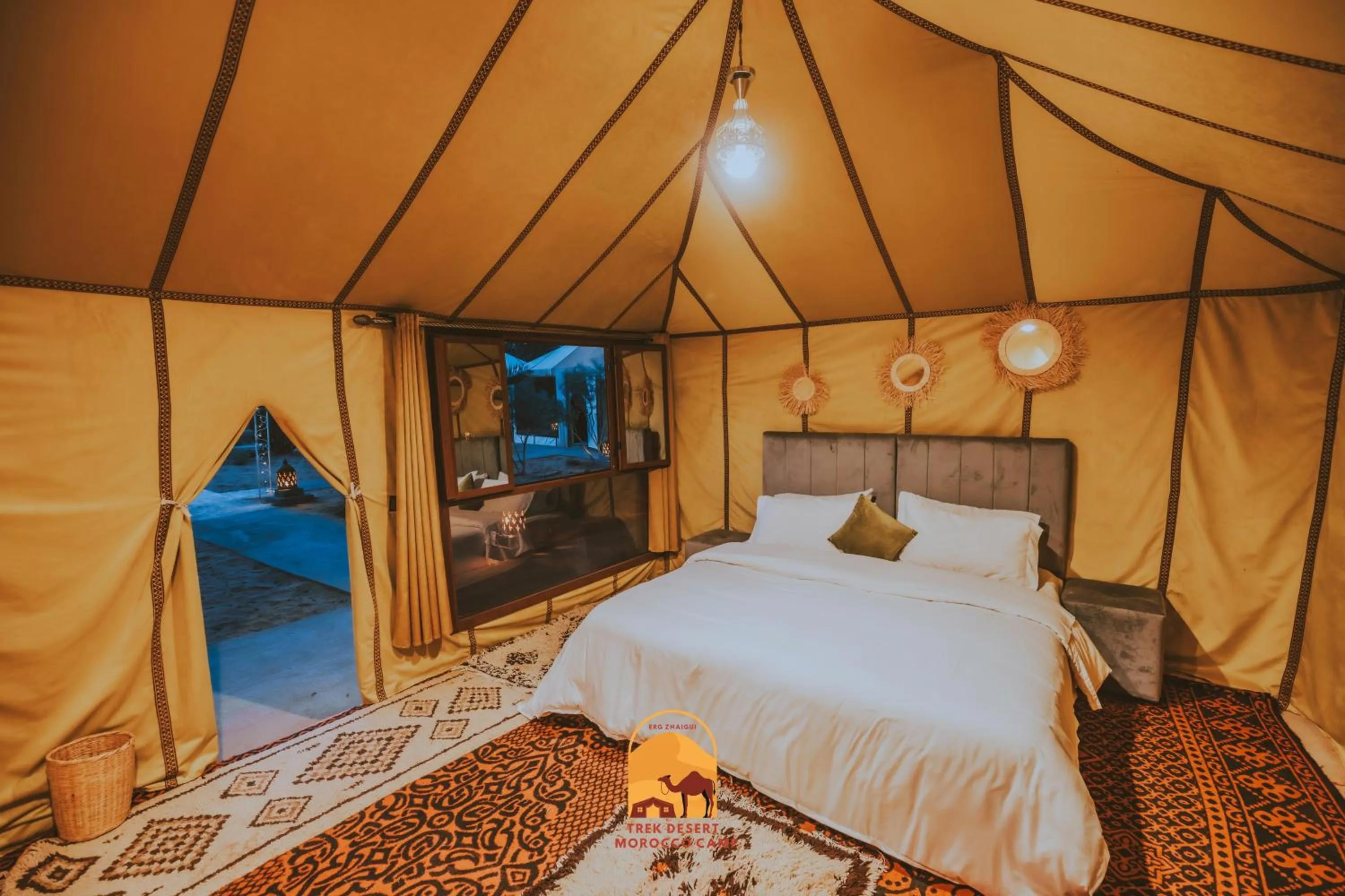 Bed in Trek desert Morocco Sarl