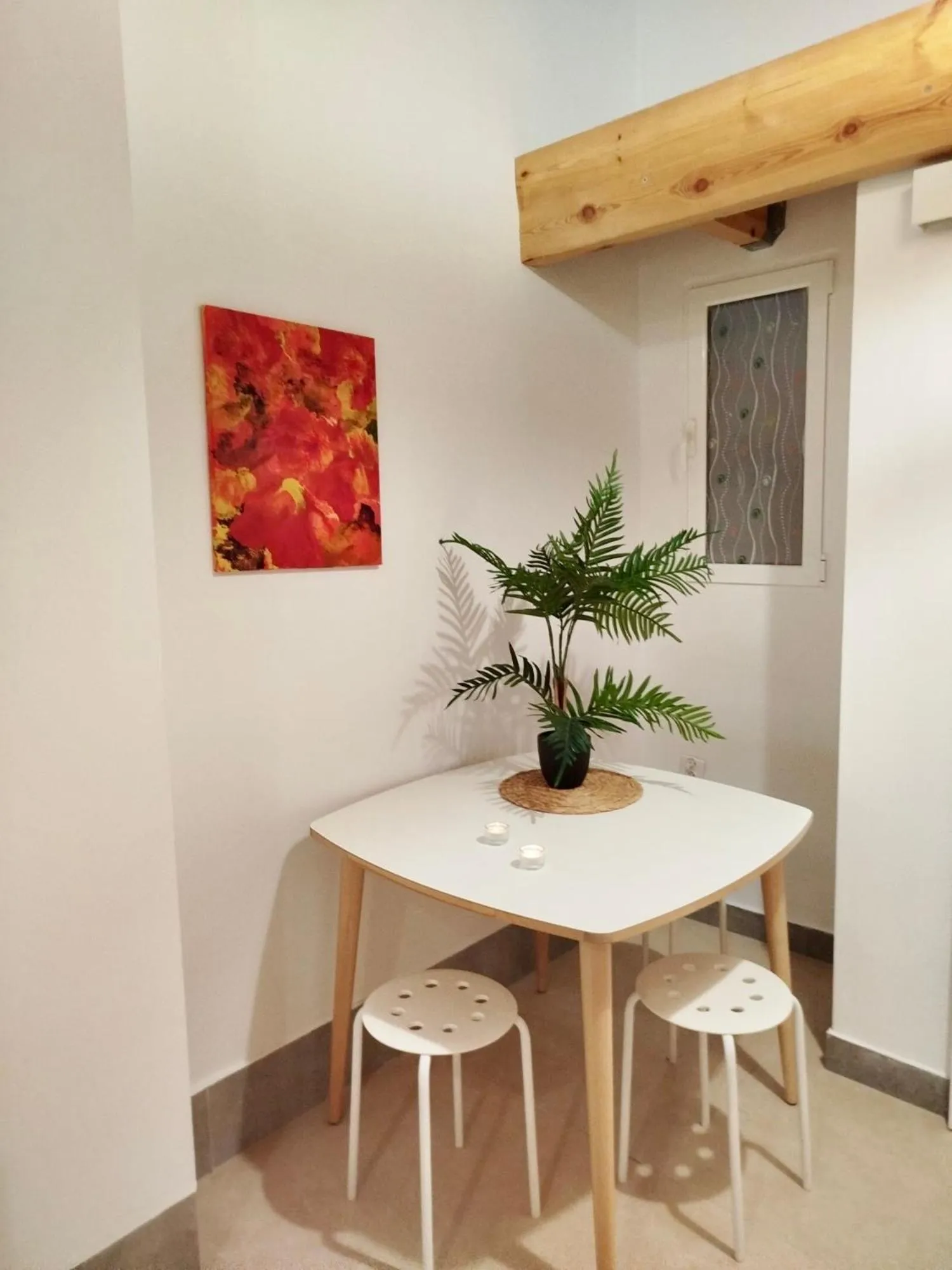 Decorative detail in Soho Boho Apartments - with sunny rooftop terrace and fiber optic internet