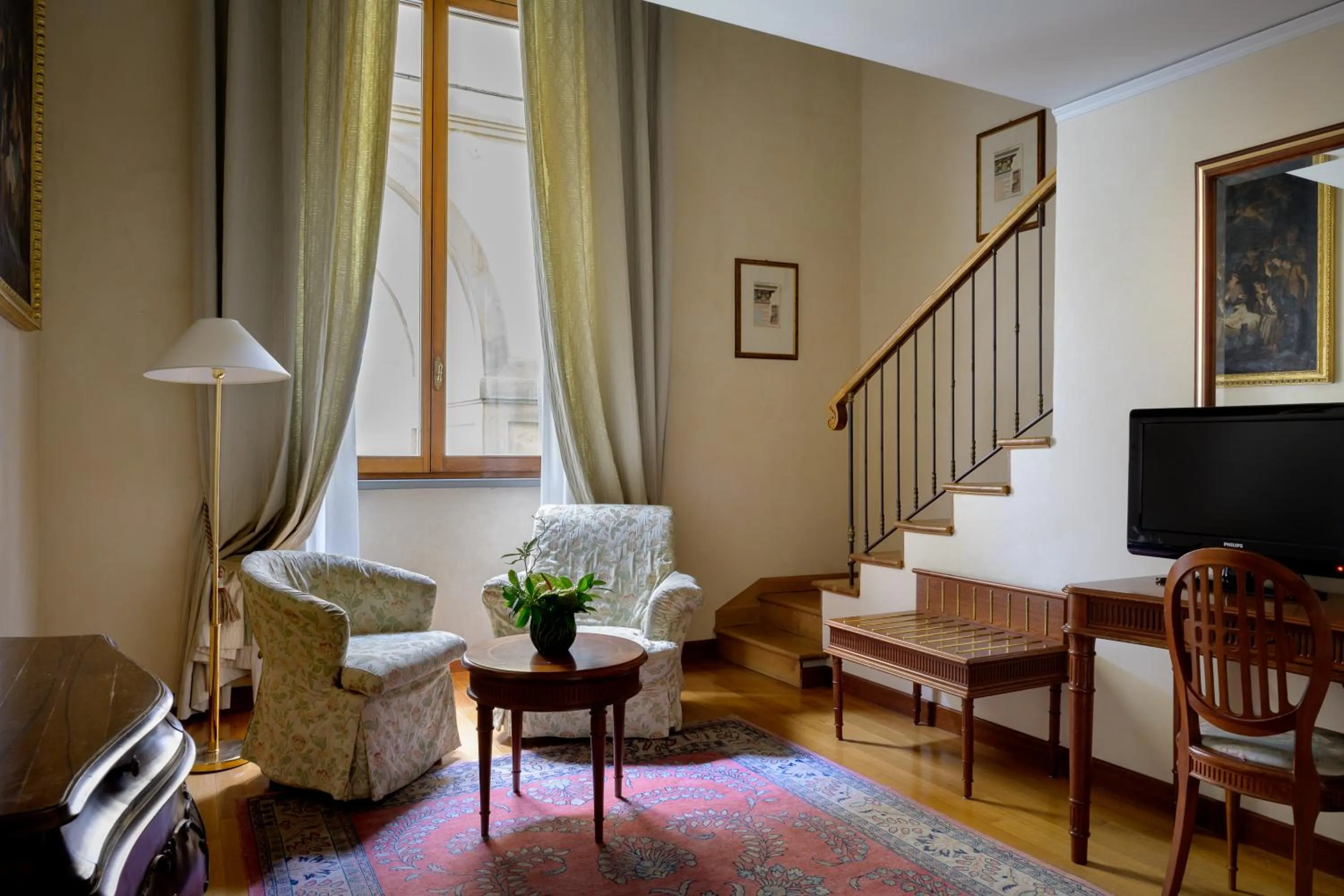 Living room in Hotel degli Orafi