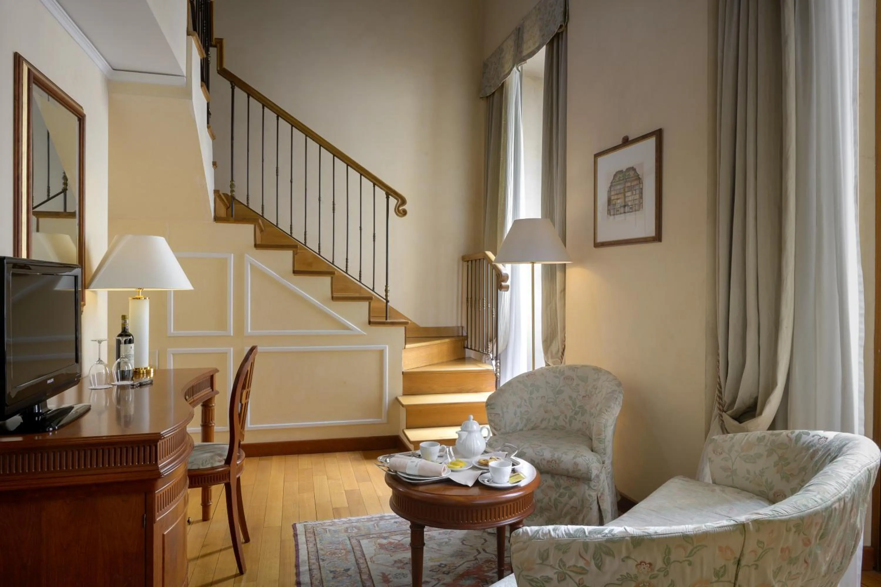 Living room in Hotel degli Orafi