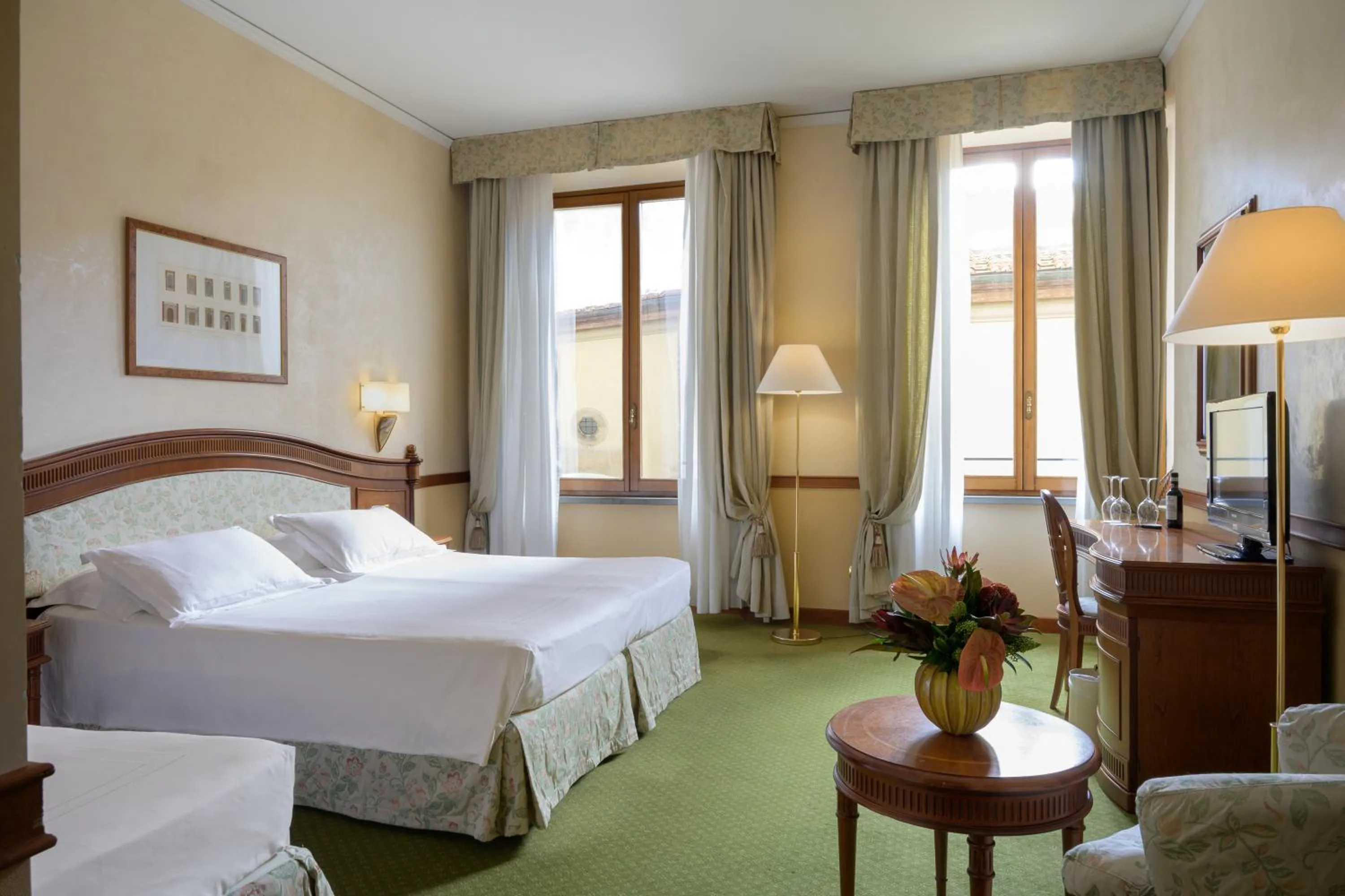 Bedroom, Bed in Hotel degli Orafi