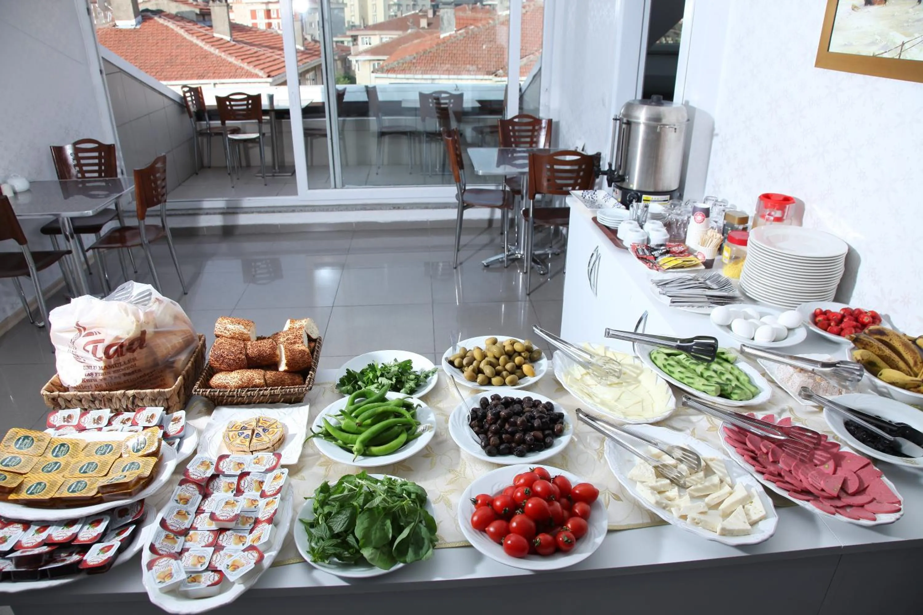 Breakfast in Çamlıca Tower Hotel