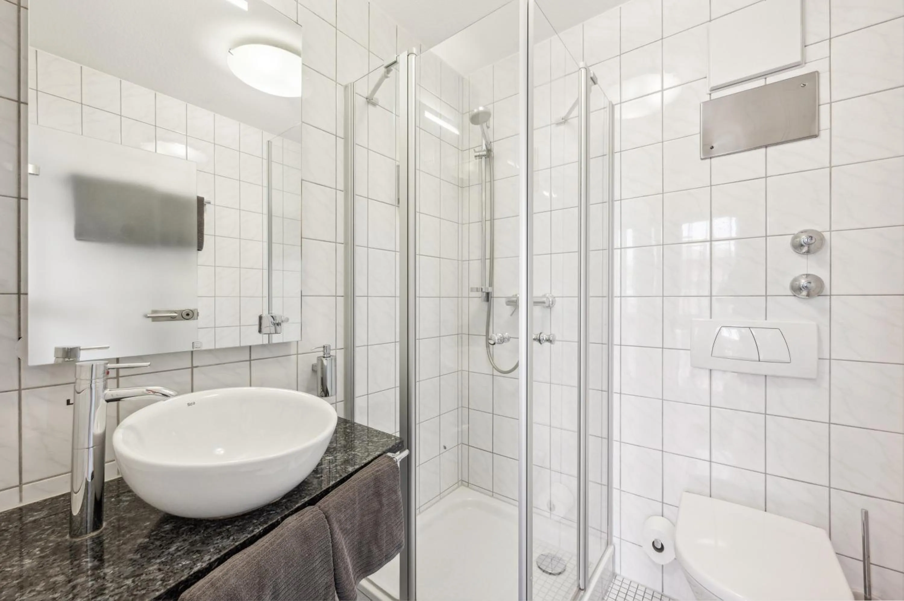 Bathroom in Gästehaus Hartwig