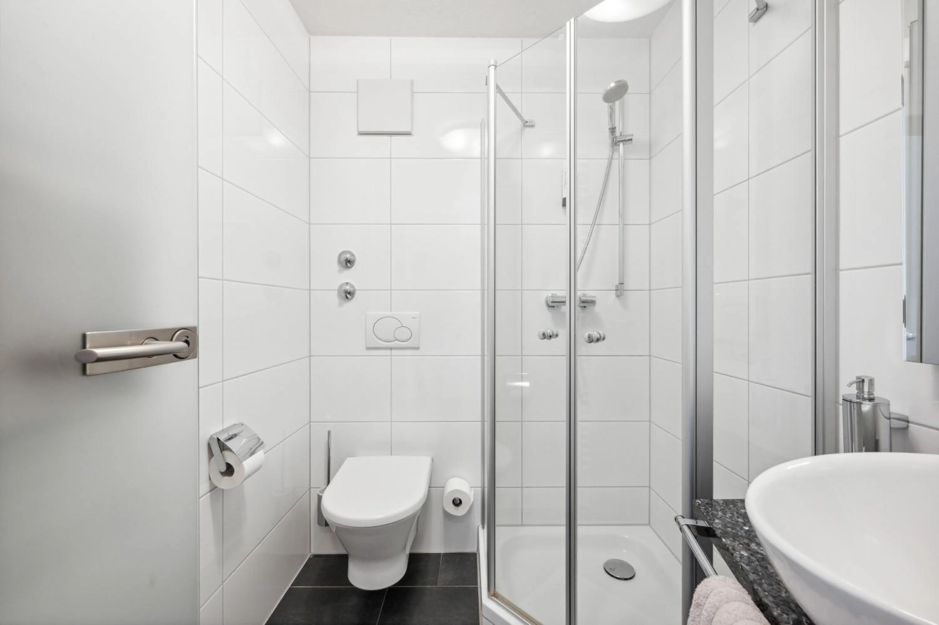 Bathroom in Gästehaus Hartwig