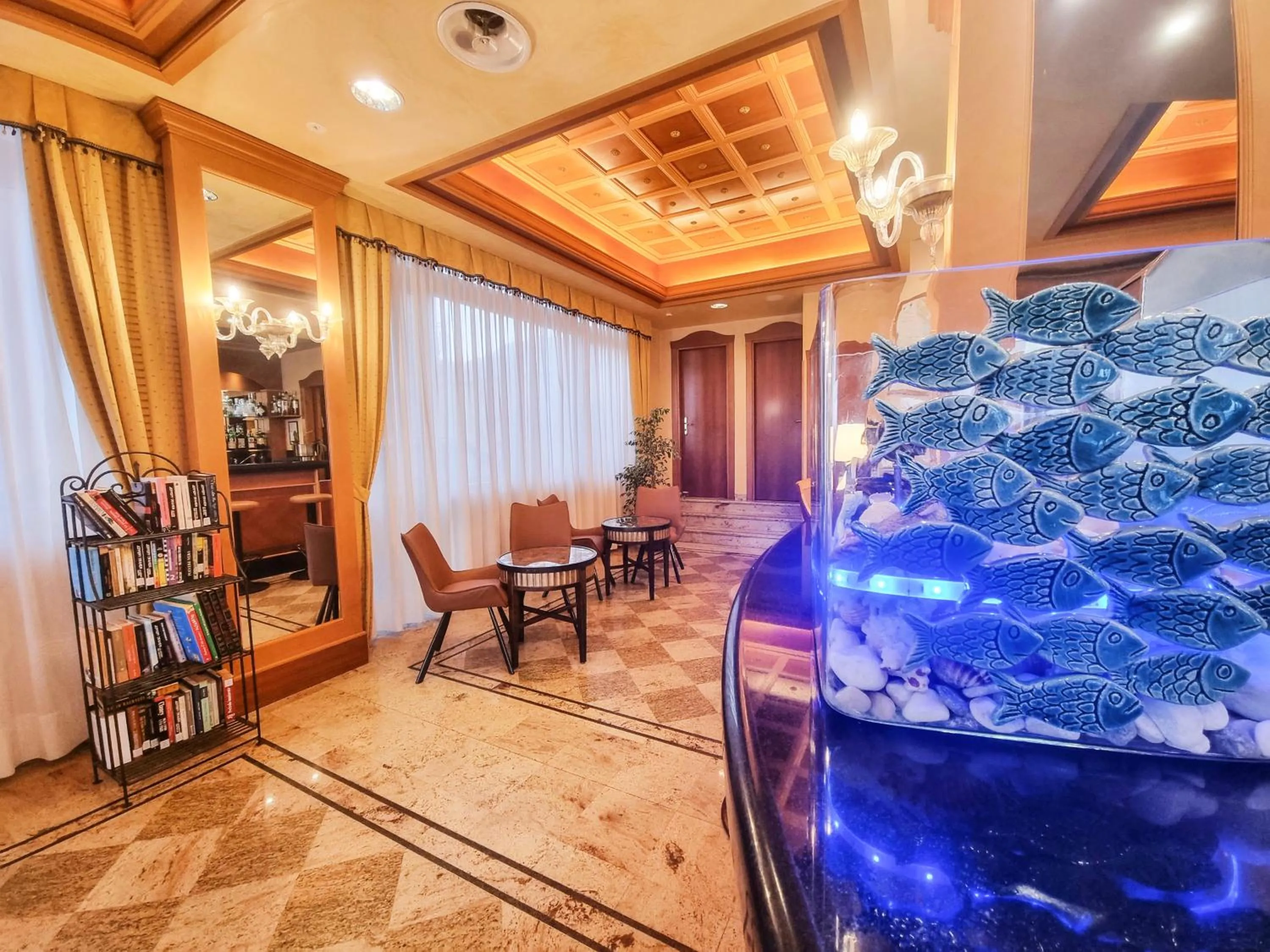 Lobby or reception in Hotel Florida Lerici