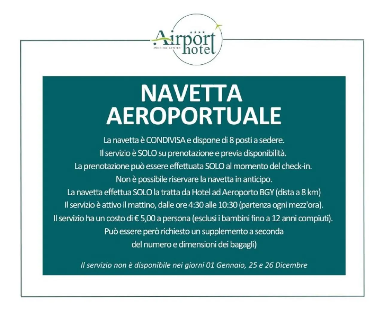 Airport Hotel Bergamo