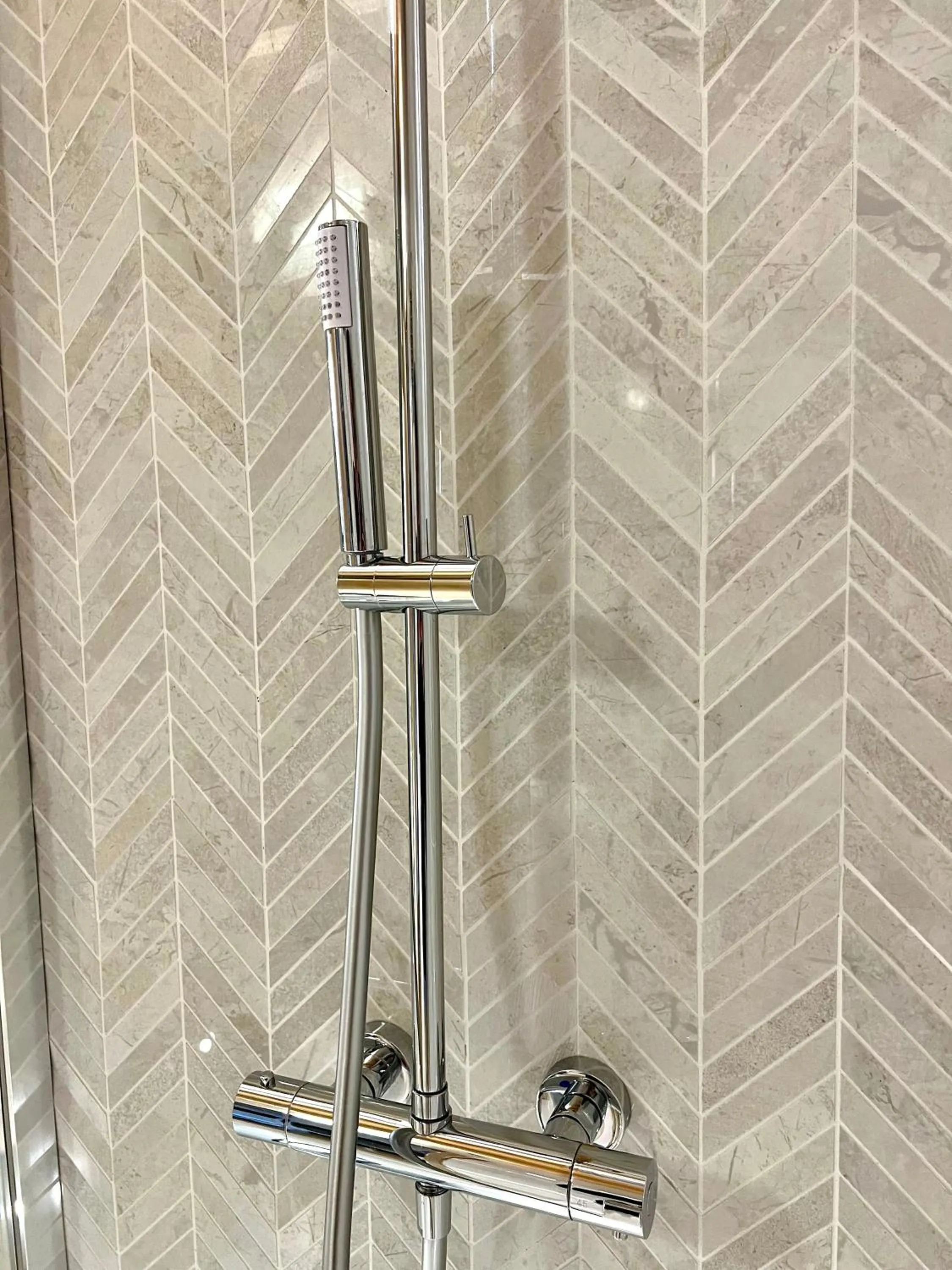 Shower in Hotel Master