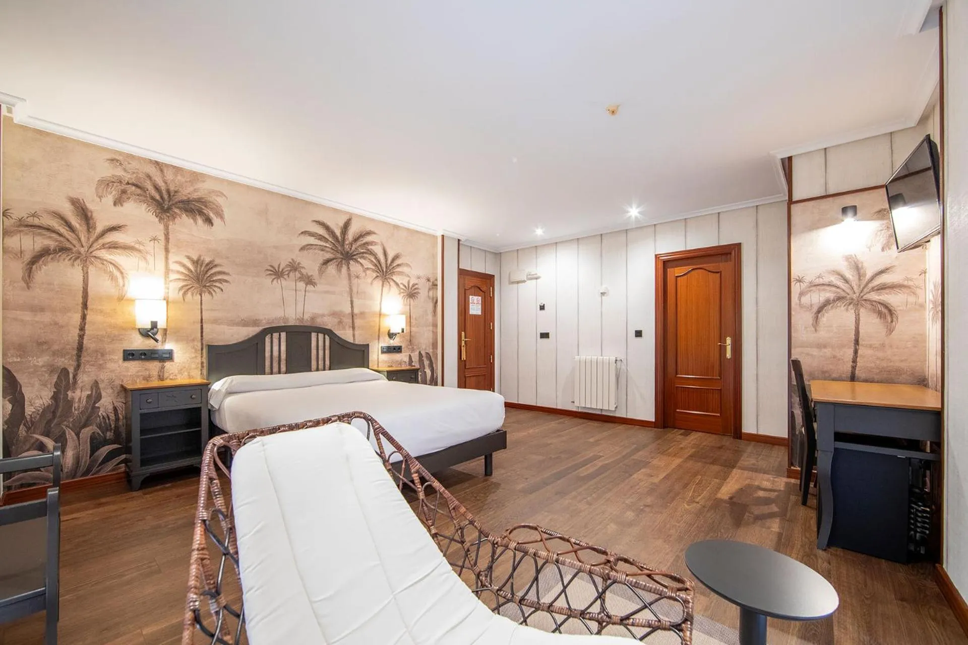 Bed in Hotel Puerto de Candás