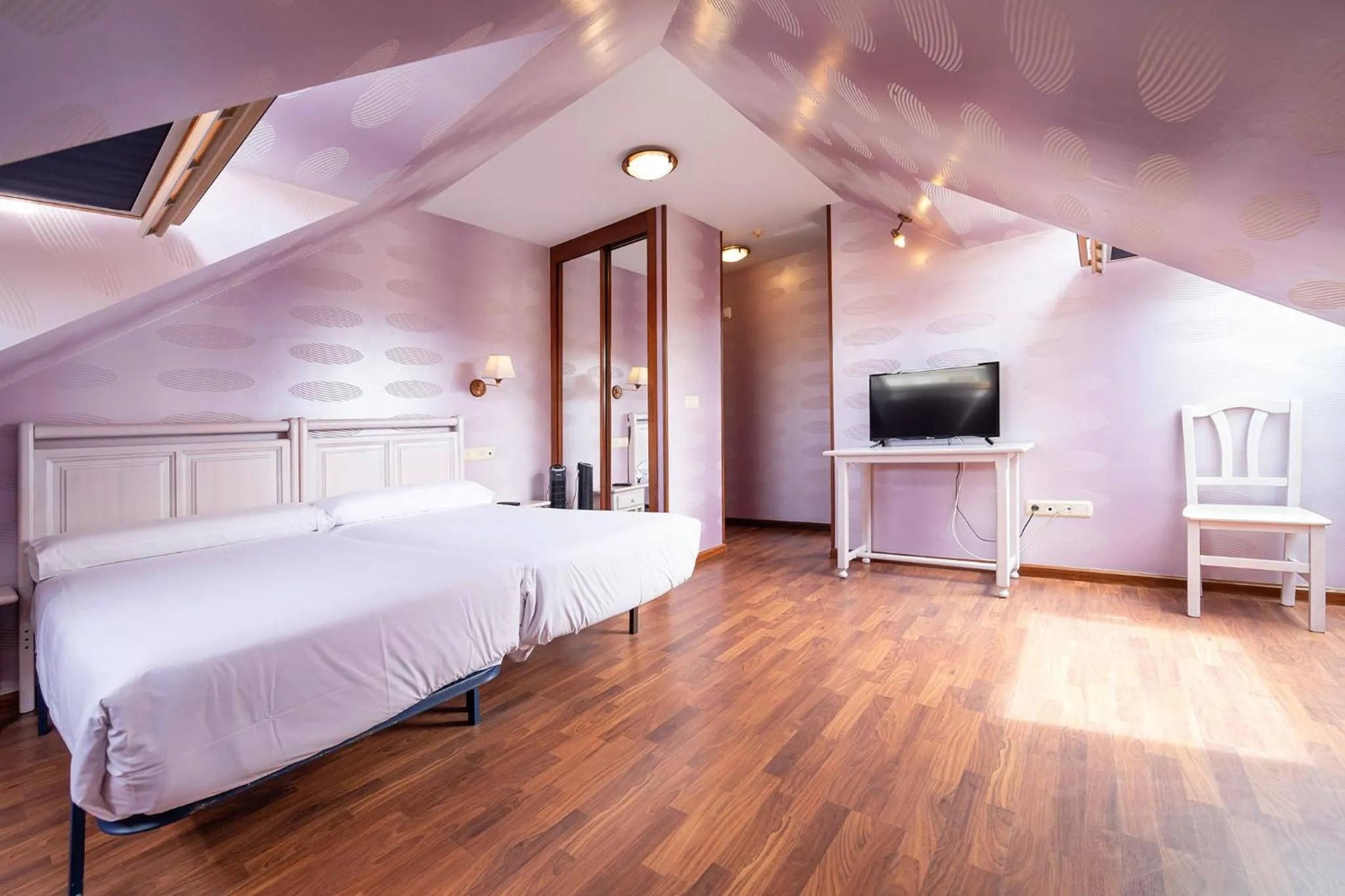 Bed in Hotel Puerto de Candás