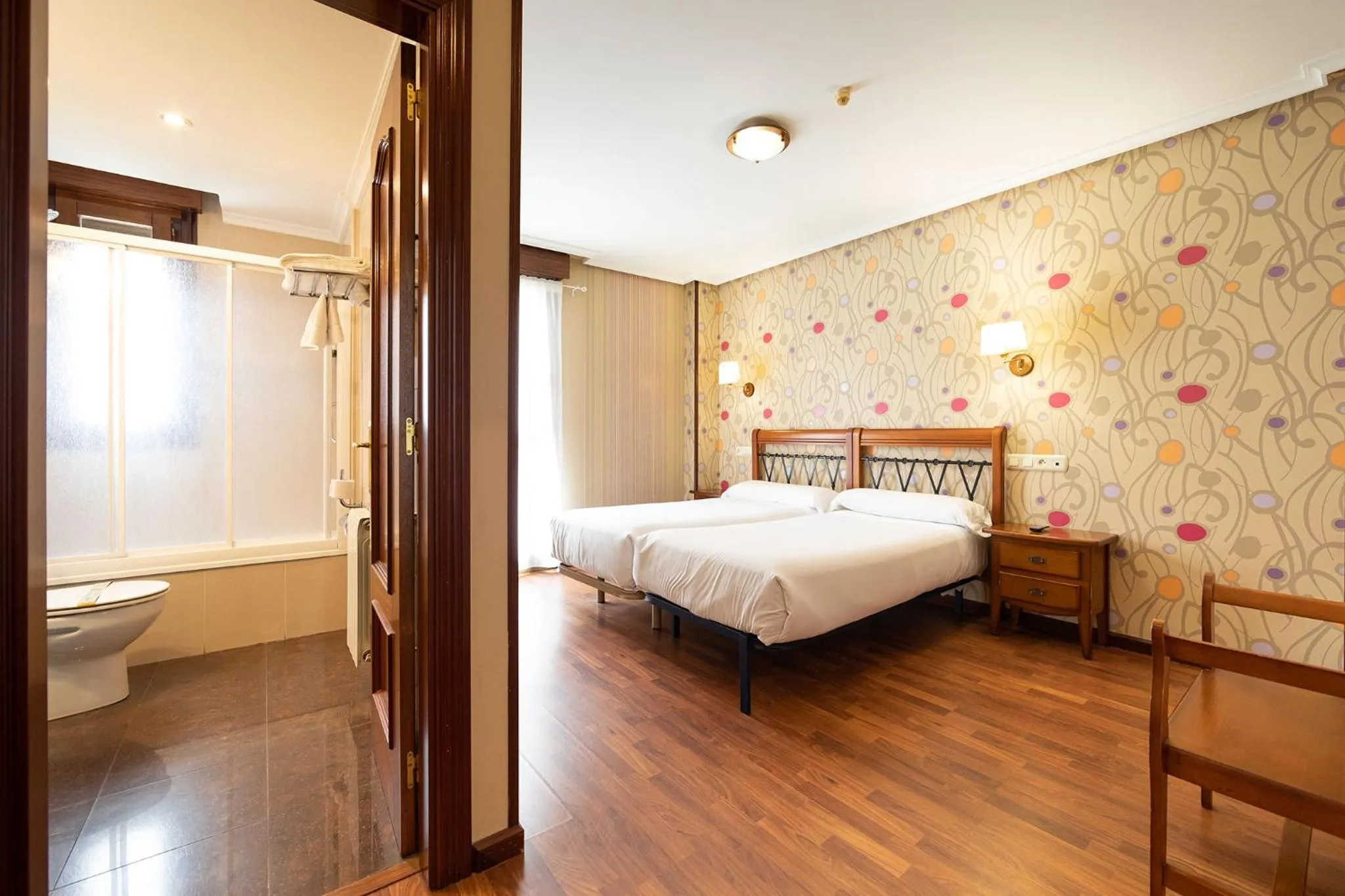 Bed in Hotel Puerto de Candás