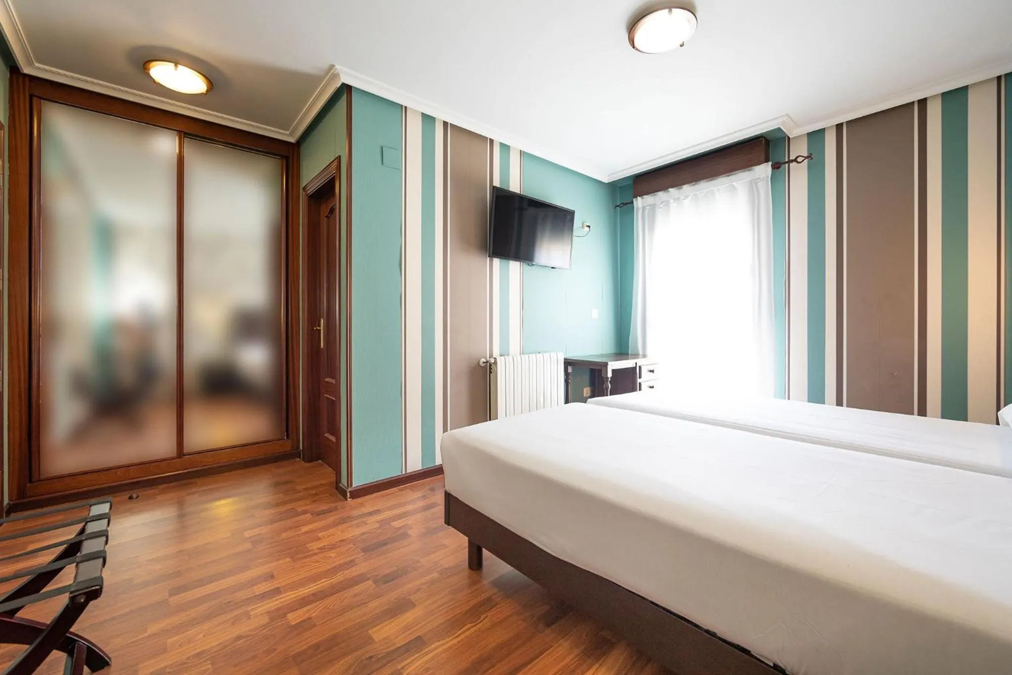 Bed in Hotel Puerto de Candás