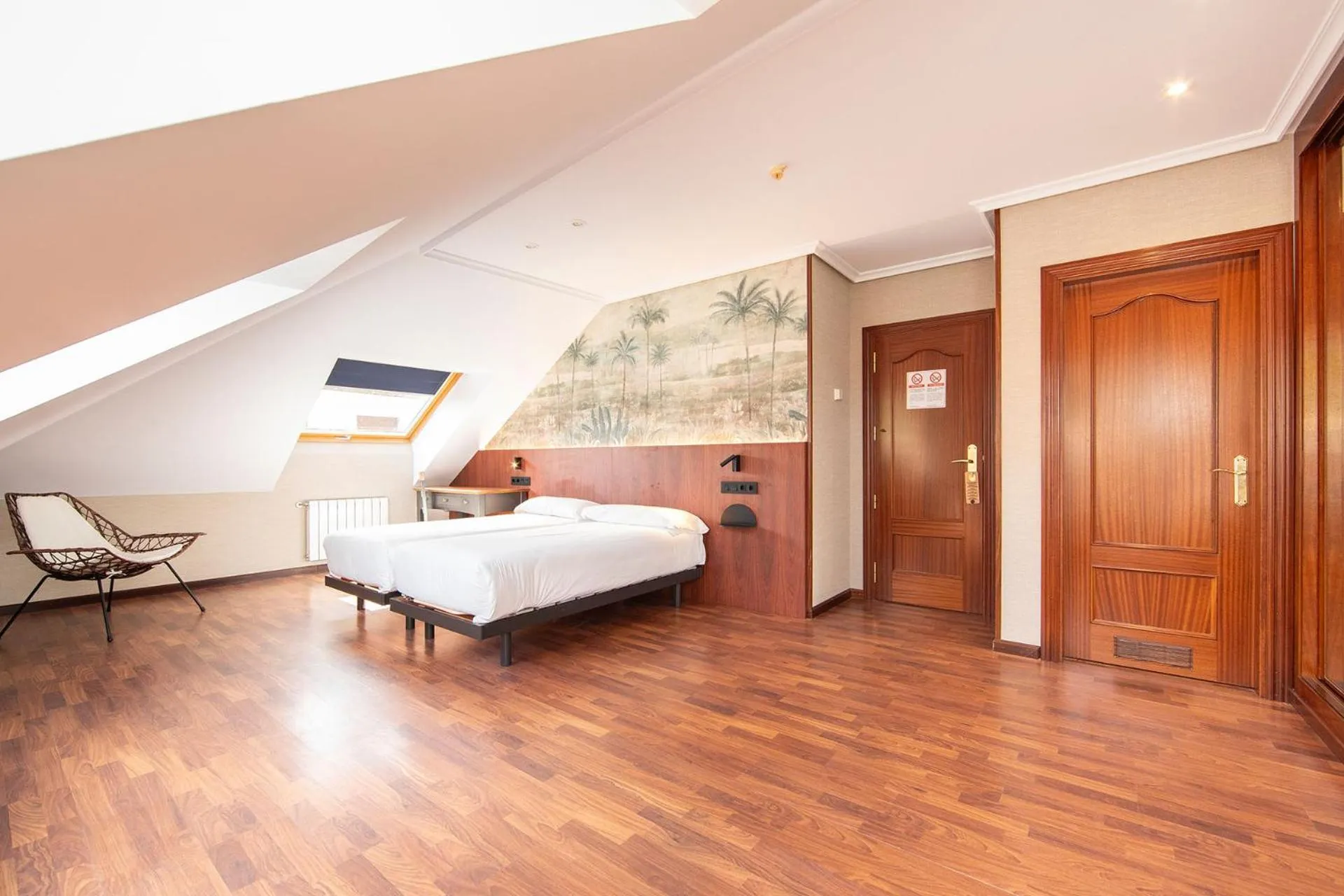 Bed in Hotel Puerto de Candás