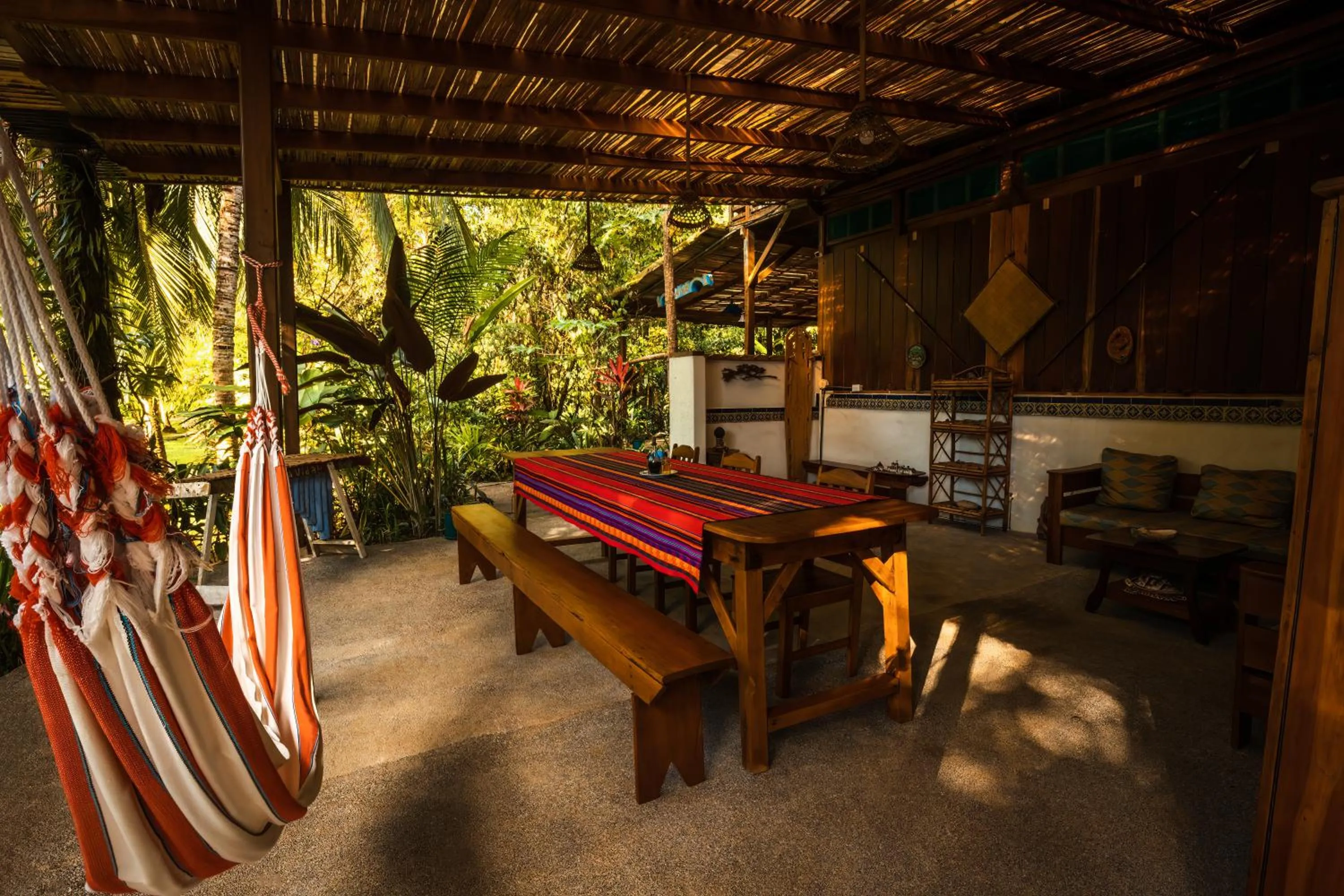 Garden in Ocean Forest Ecolodge