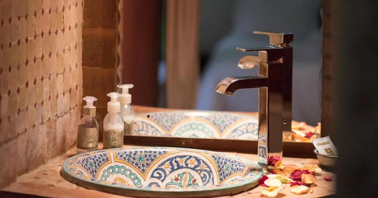 Bathroom in Riad Safir