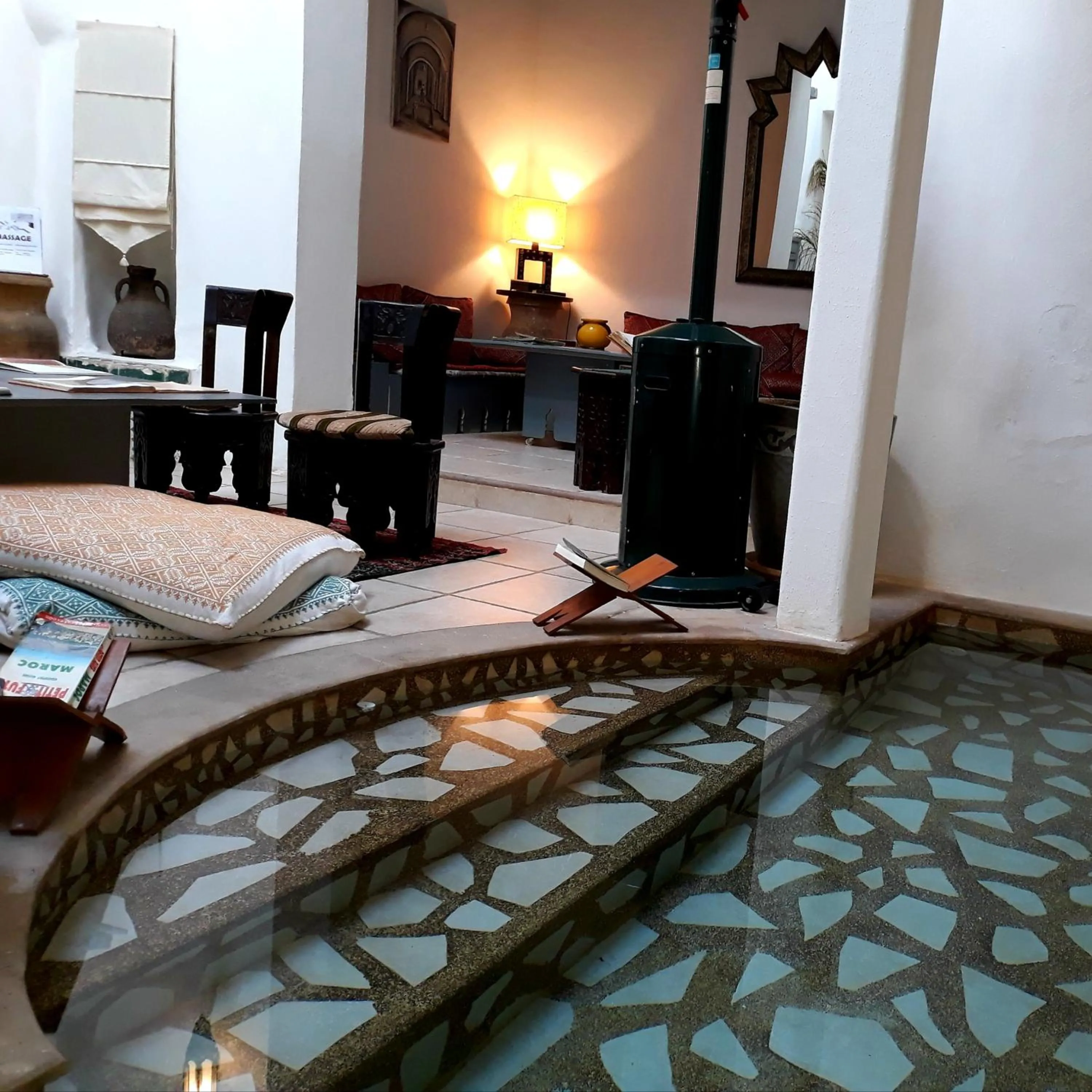 Bed in Riad Safir