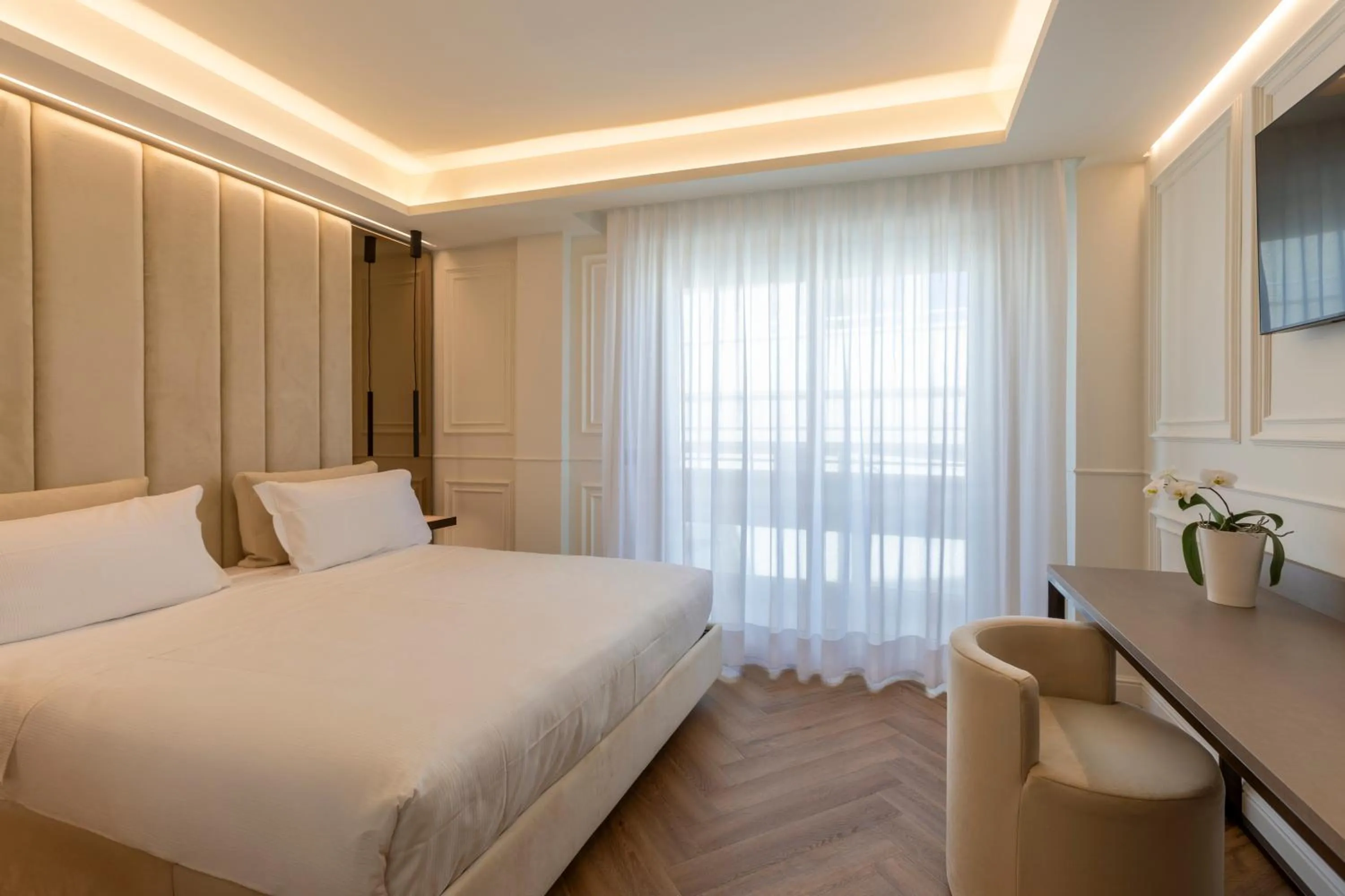 Bed in Park Hotel Cattolica & Restaurant