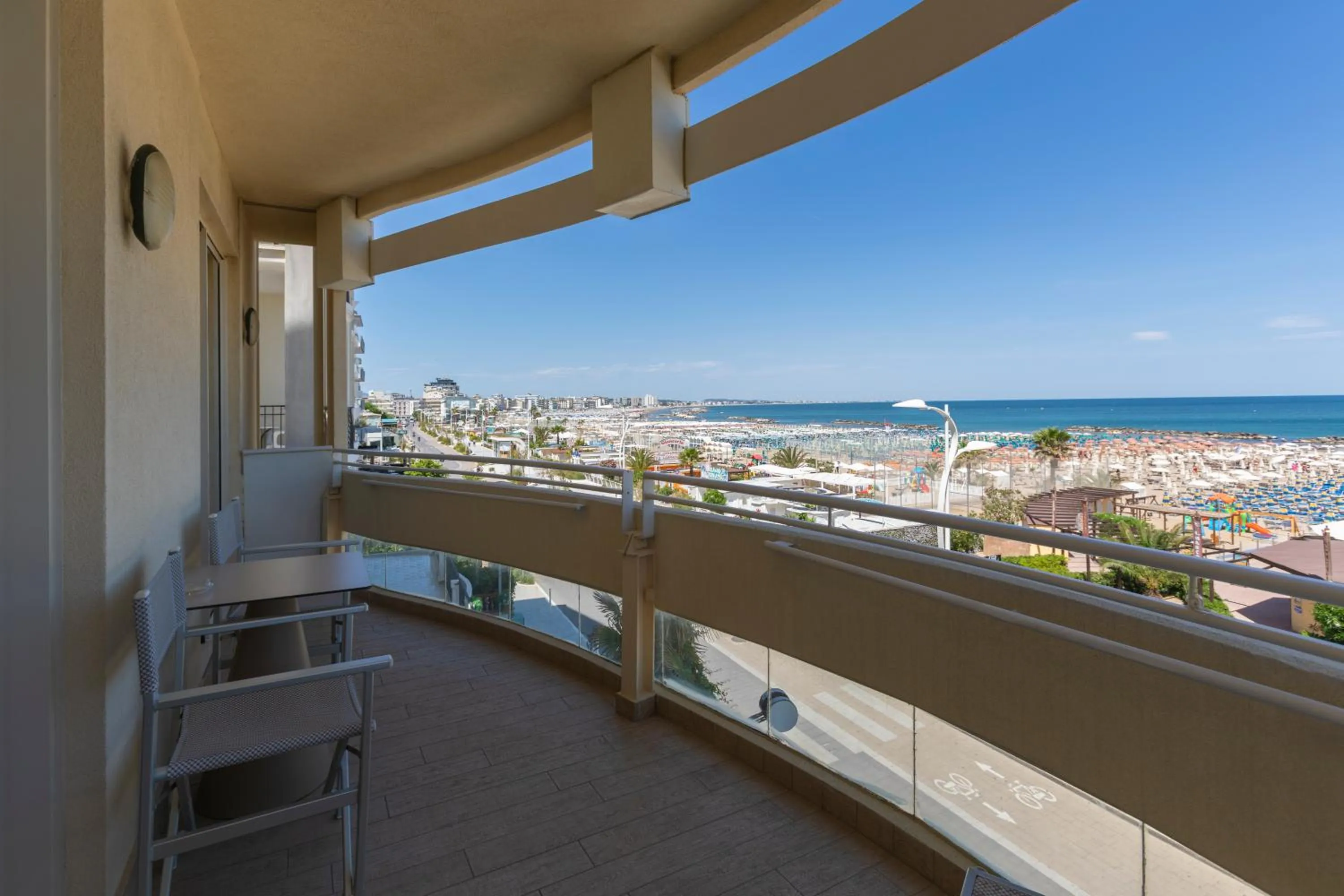 Sea view in Park Hotel Cattolica & Restaurant